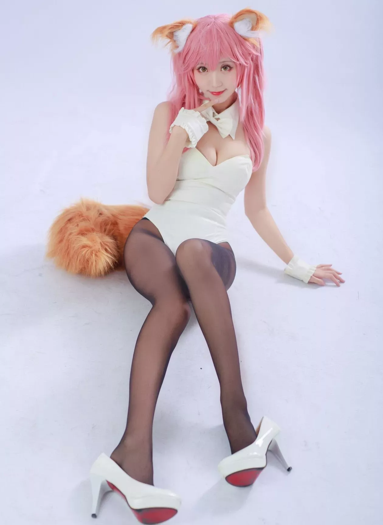 黑川玉藻前真爱 佳人cosplay