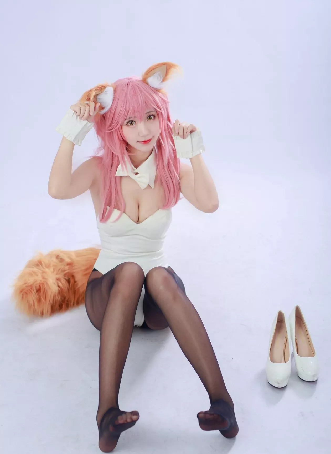 黑川玉藻前真爱 佳人cosplay