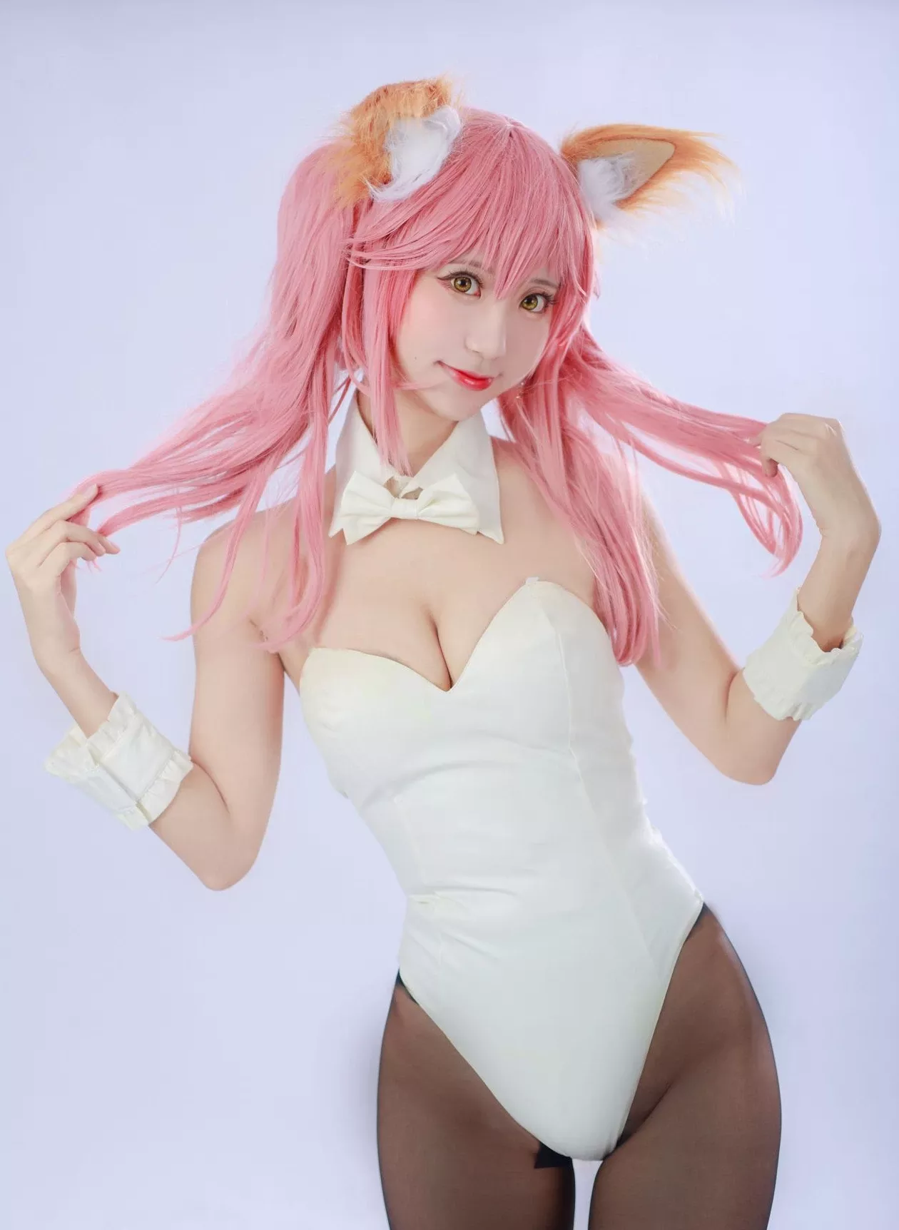 黑川玉藻前真爱 佳人cosplay