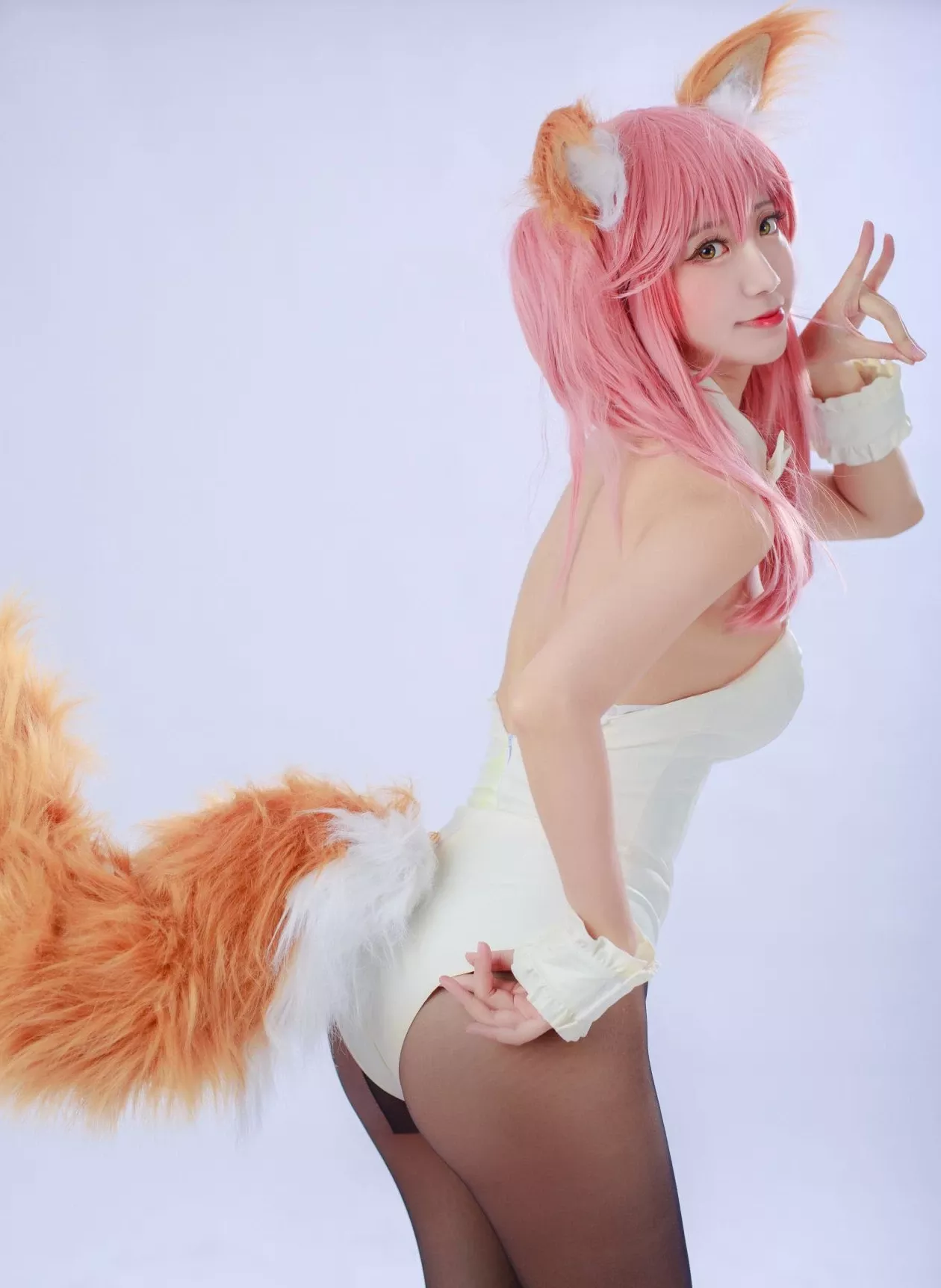 黑川玉藻前真爱 佳人cosplay