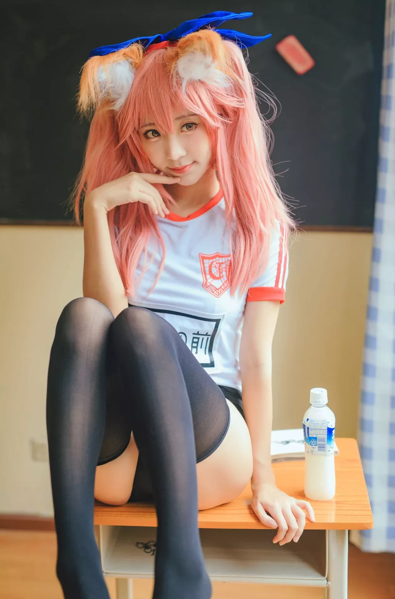 黑川玉藻前真爱 佳人cosplay