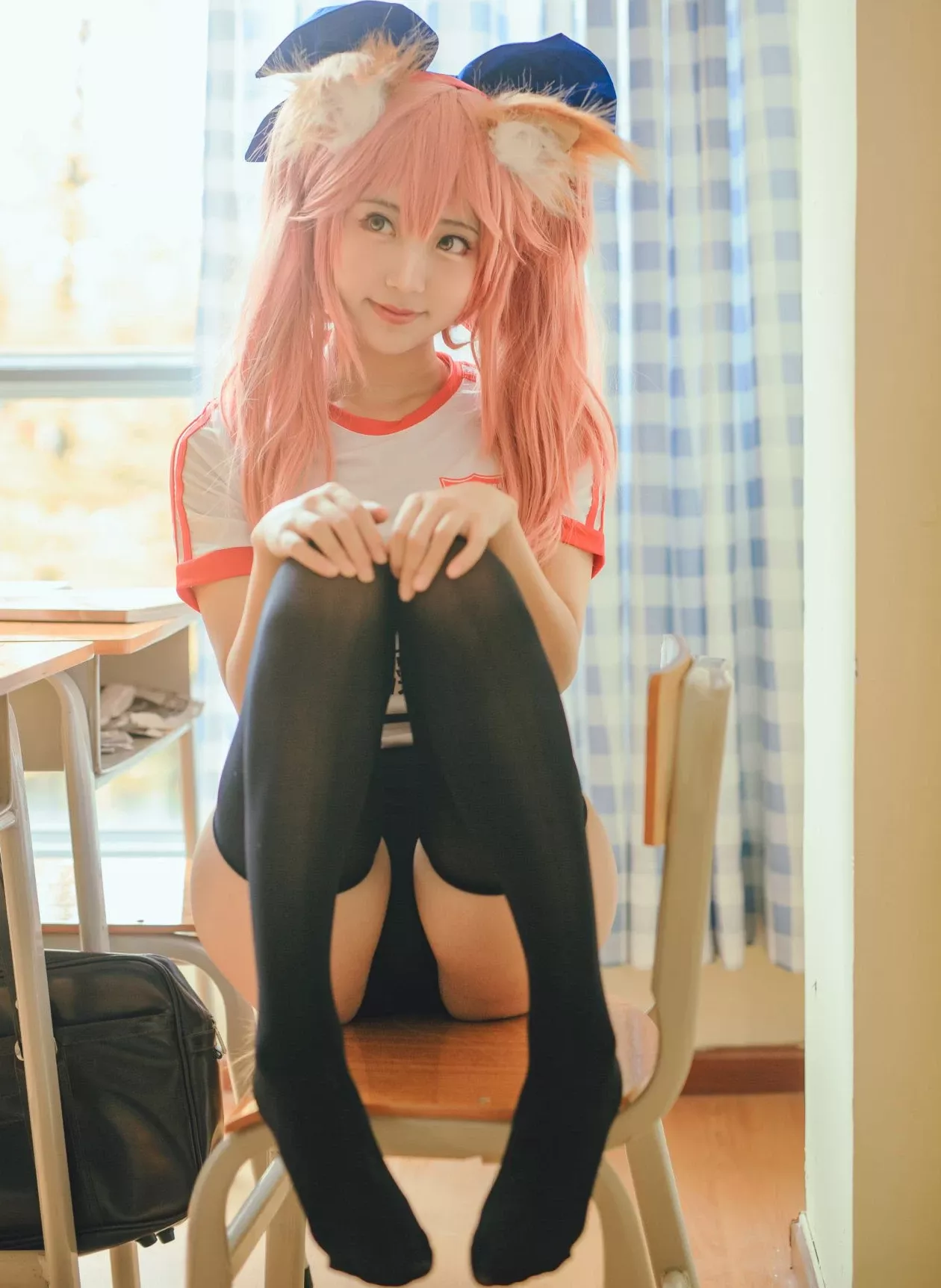 黑川玉藻前真爱 佳人cosplay