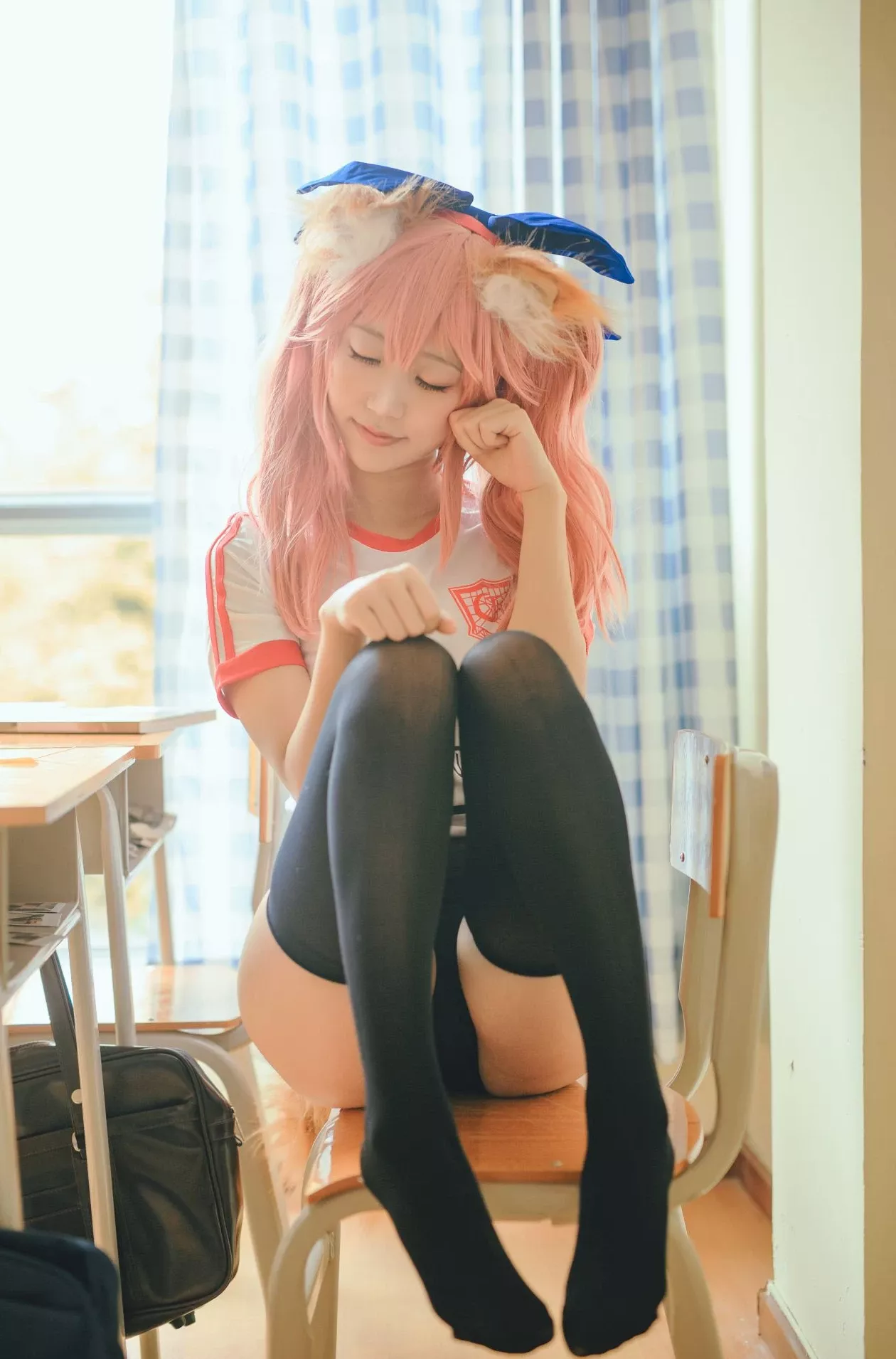黑川玉藻前真爱 佳人cosplay