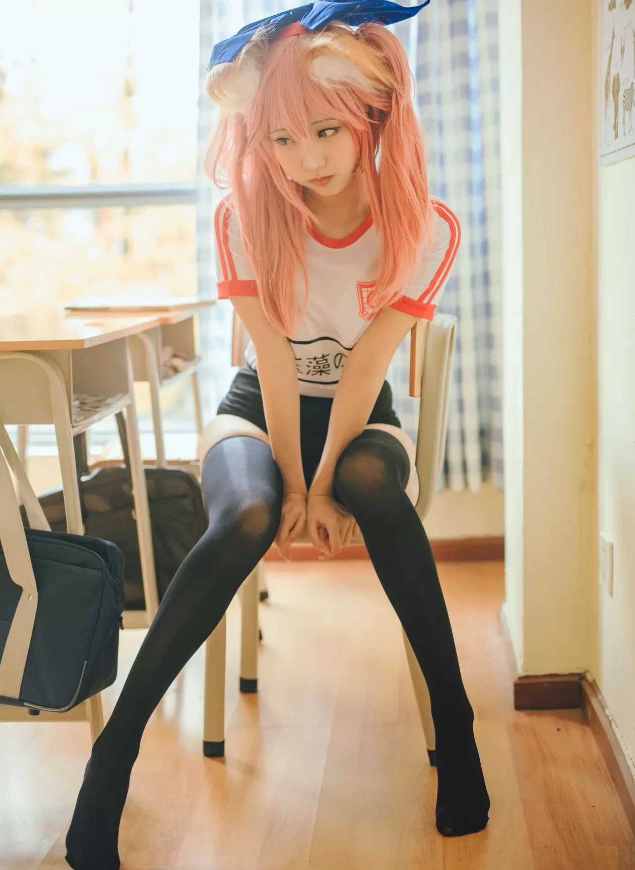 黑川玉藻前真爱 佳人cosplay