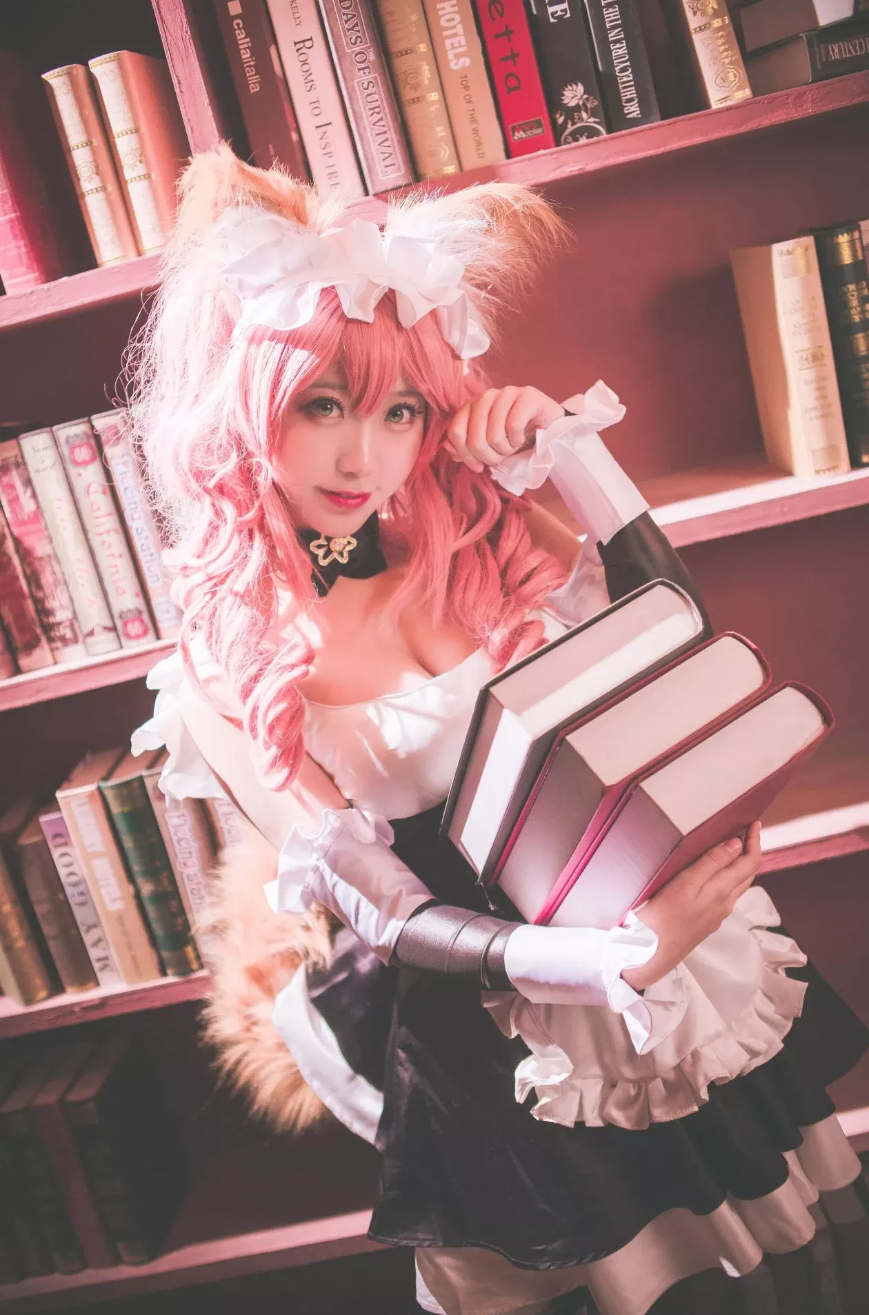 黑川玉藻前真爱 佳人cosplay