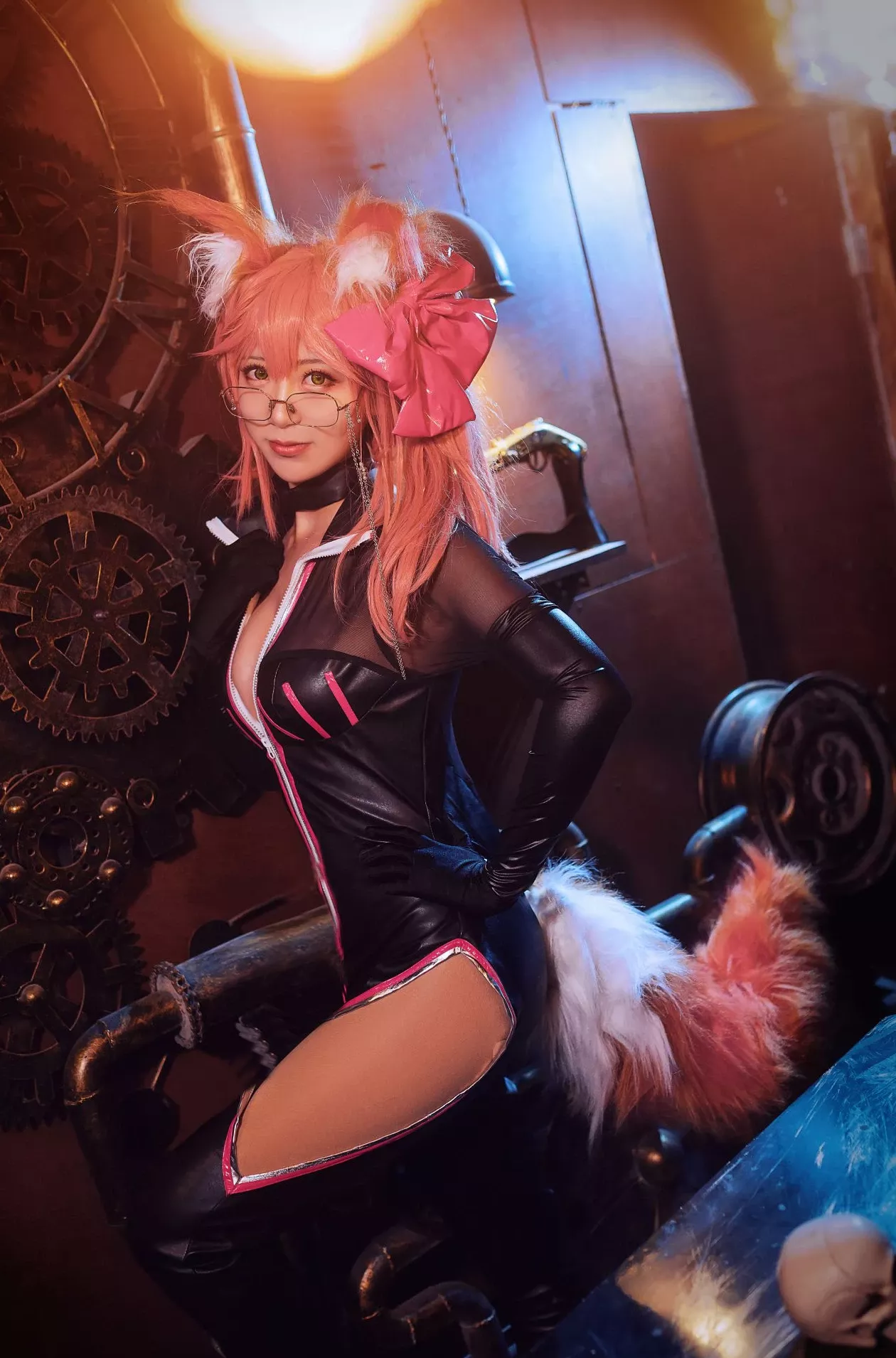 黑川玉藻前真爱 佳人cosplay