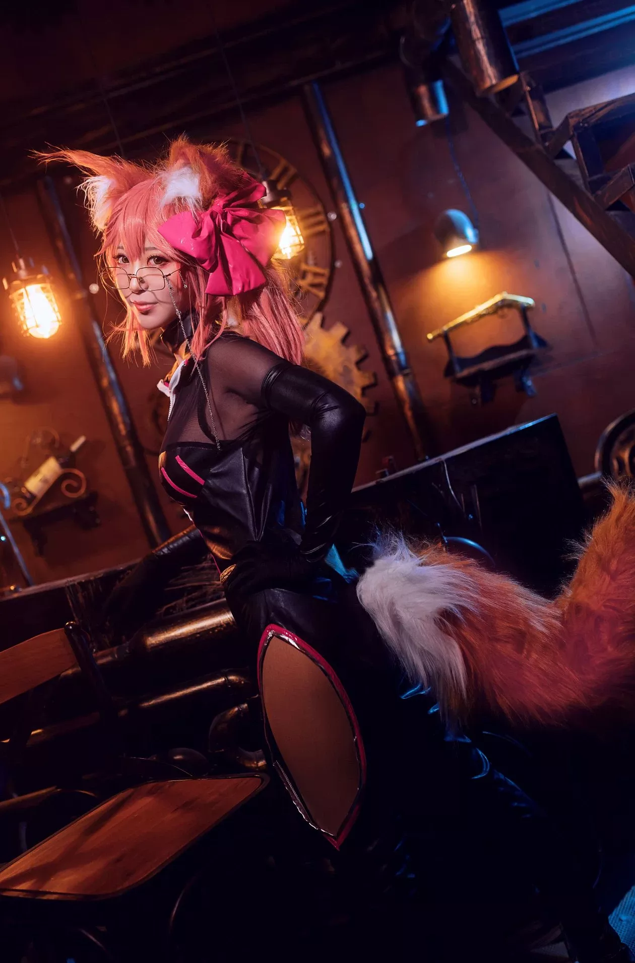 黑川玉藻前真爱 佳人cosplay