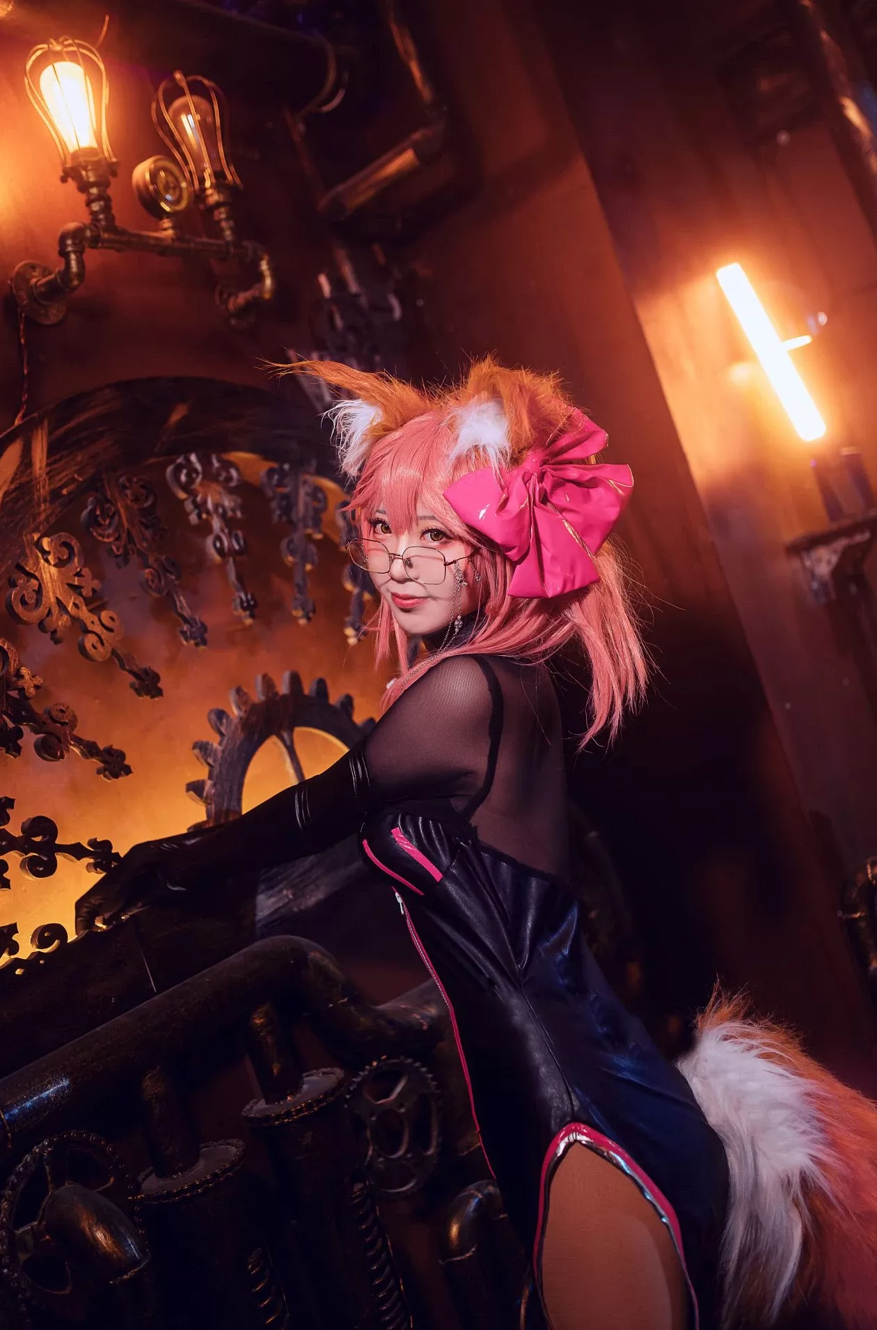 黑川玉藻前真爱 佳人cosplay