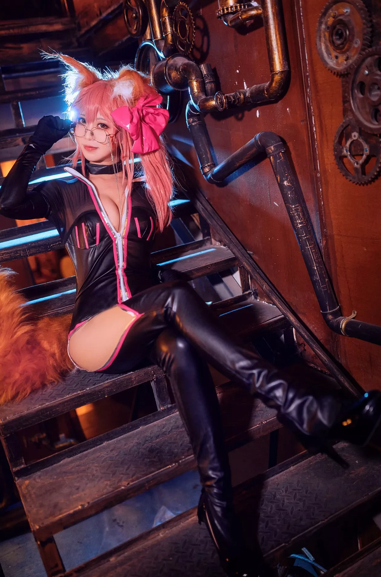 黑川玉藻前真爱 佳人cosplay