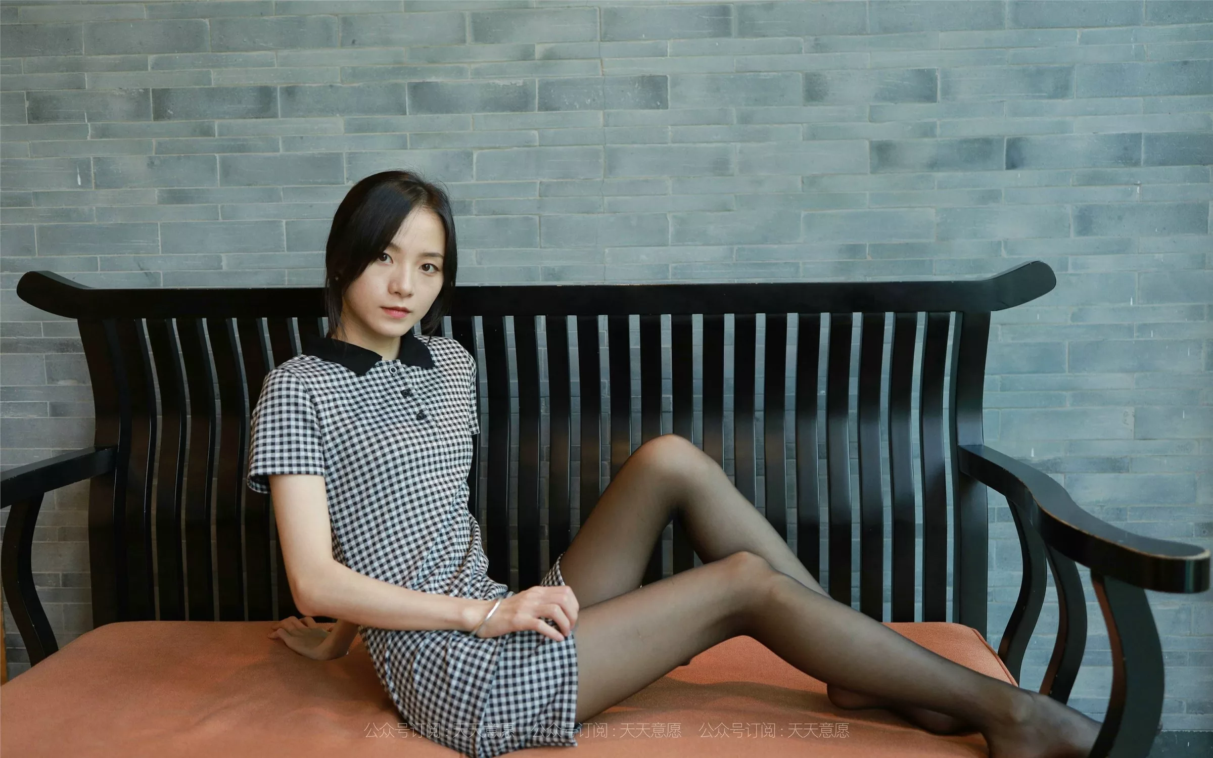 【异思趣向IESS】 丝享家882：小六《下午茶的格子短裙》【86P】 2021.08.07