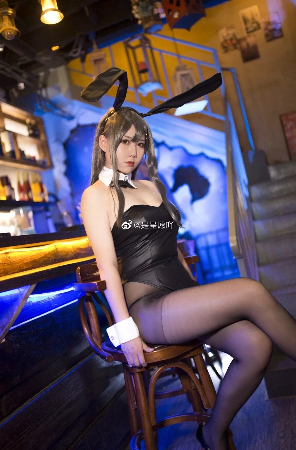 樱岛麻衣兔女郎 (10P) 是星愿吖 学姐 尤物cosplay 青春猪头少年不会梦到兔女郎