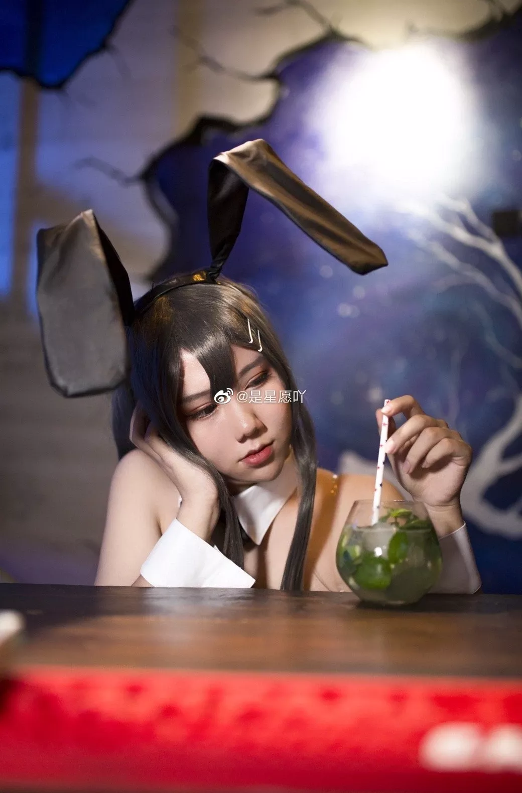 樱岛麻衣兔女郎 (10P) 是星愿吖 学姐 尤物cosplay 青春猪头少年不会梦到兔女郎