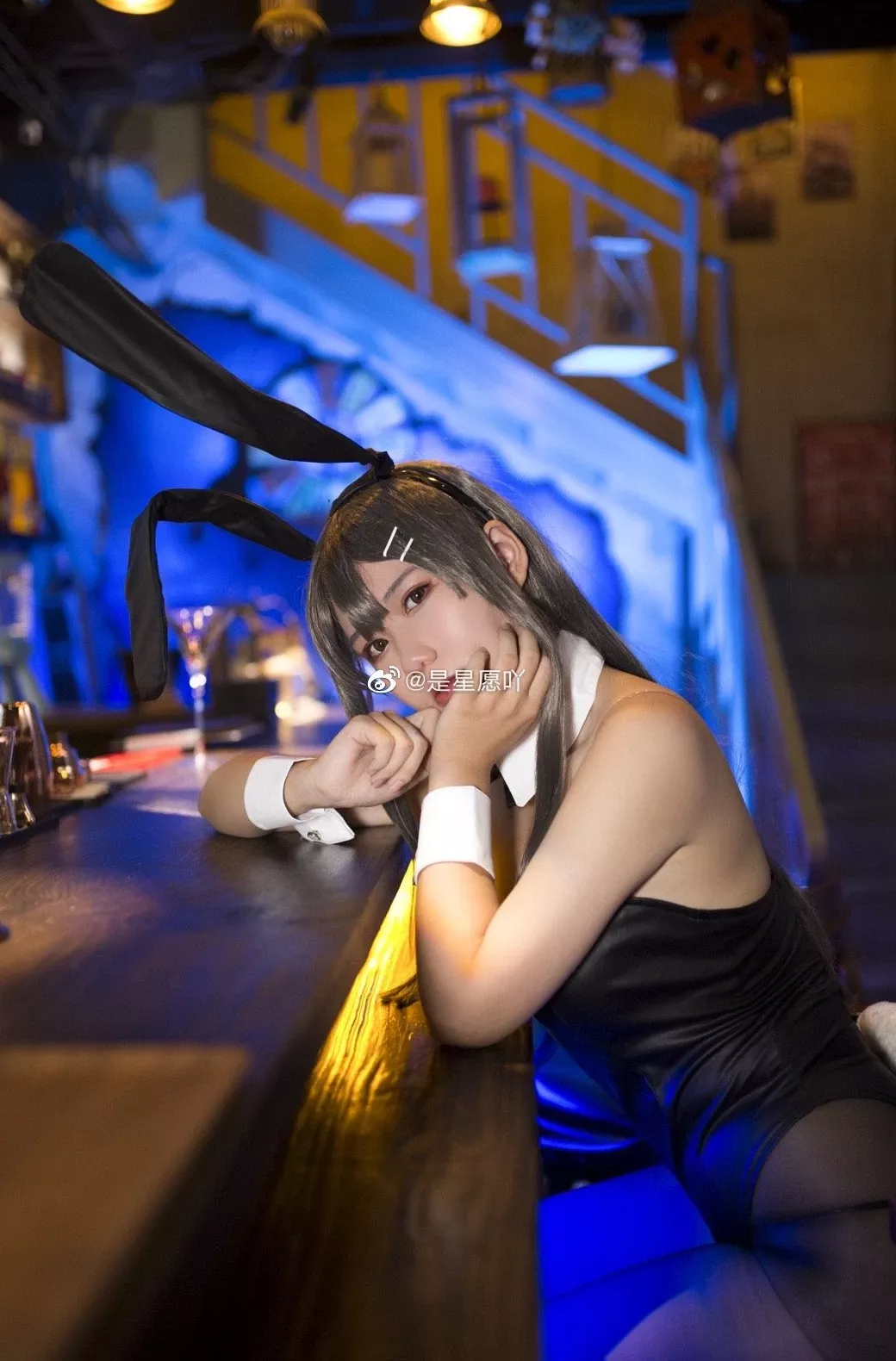 樱岛麻衣兔女郎 (10P) 是星愿吖 学姐 尤物cosplay 青春猪头少年不会梦到兔女郎