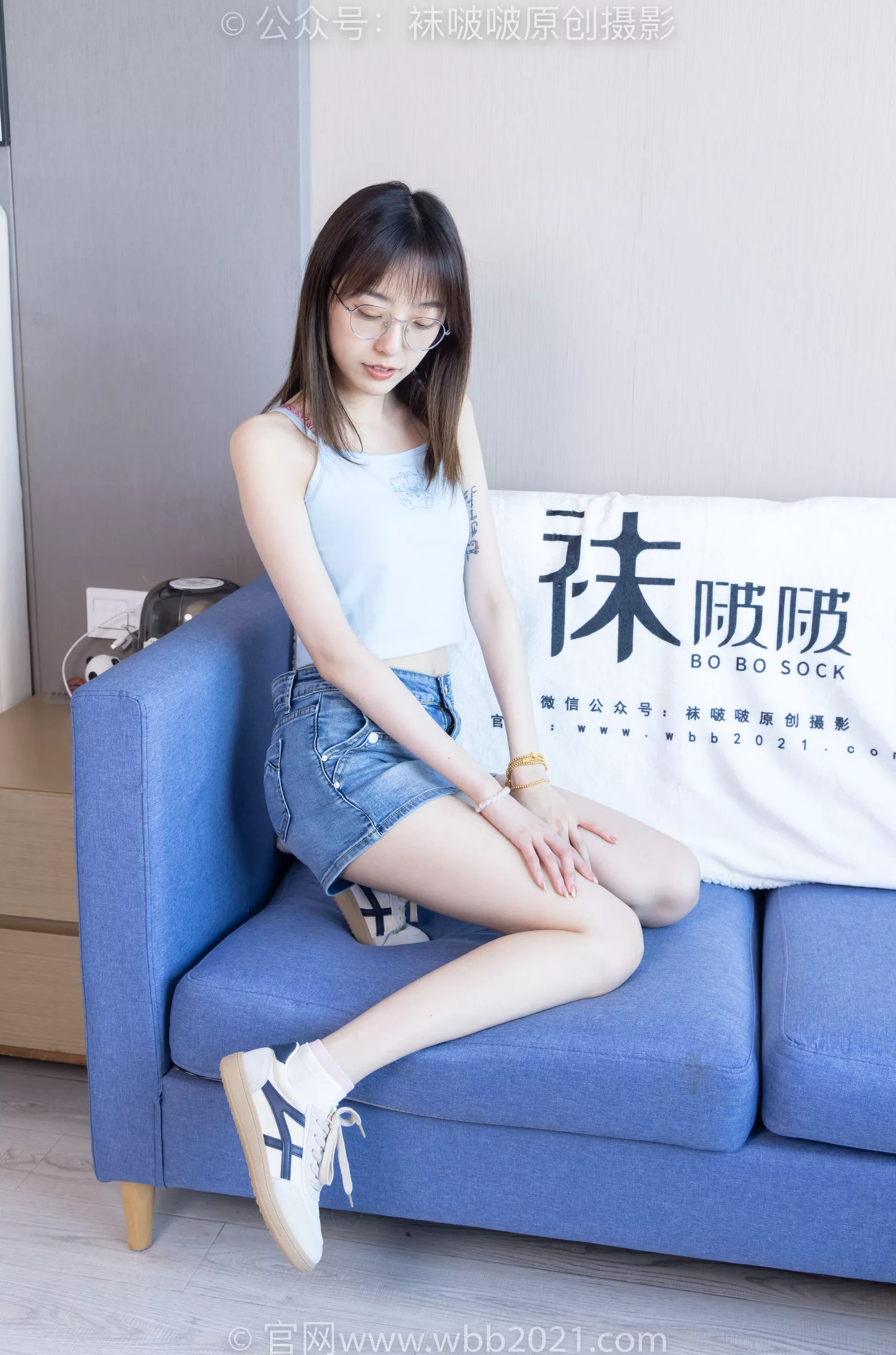 稚予 BoBoSocks袜啵啵 -高跟鞋、皮鞋、健体鞋、厚黑色丝袜 No.385