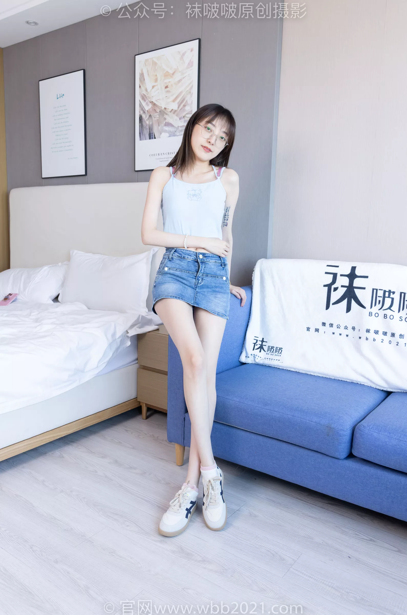 稚予 BoBoSocks袜啵啵 -高跟鞋、皮鞋、健体鞋、厚黑色丝袜 No.385