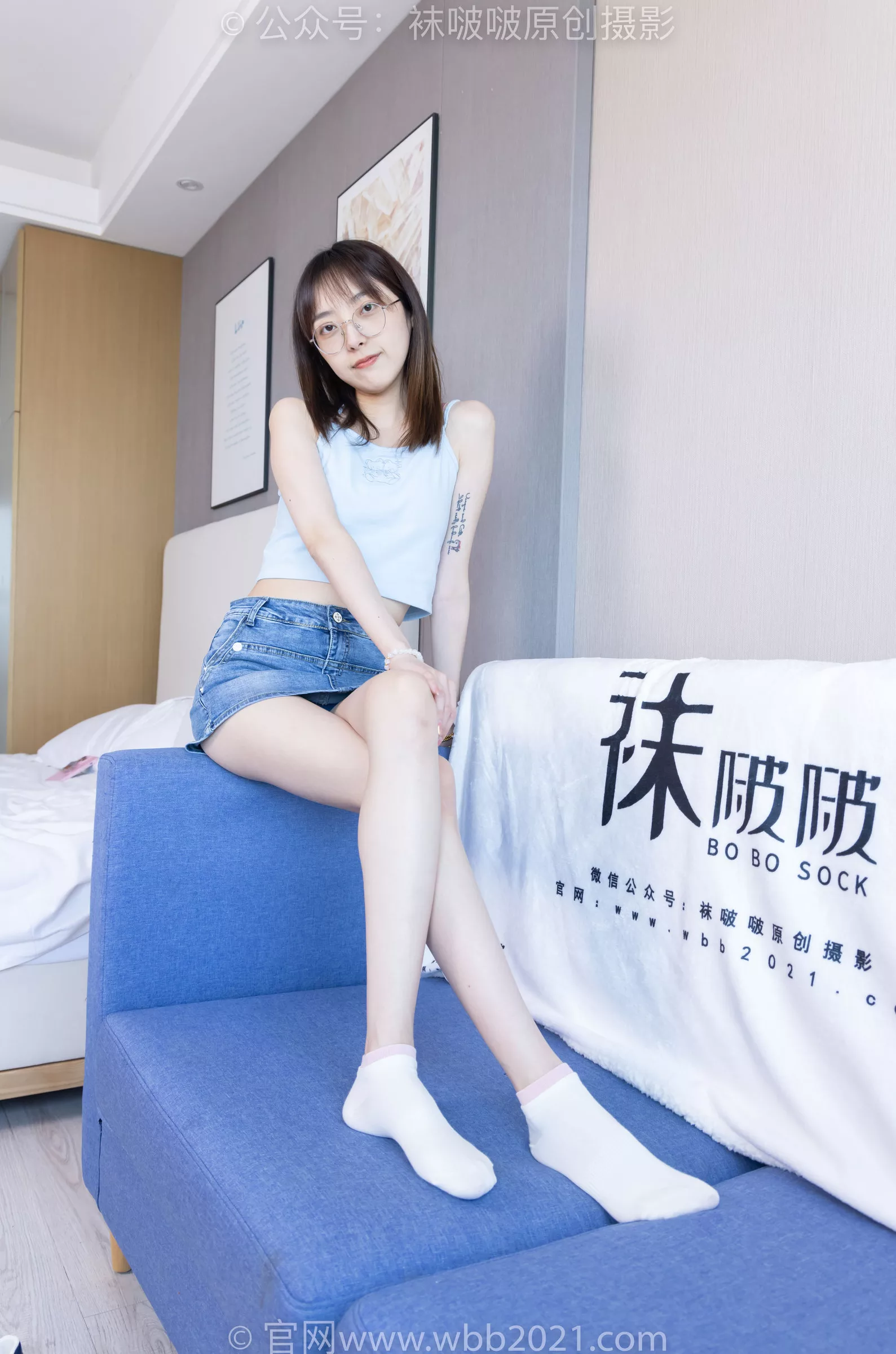 稚予 BoBoSocks袜啵啵 -高跟鞋、皮鞋、健体鞋、厚黑色丝袜 No.385