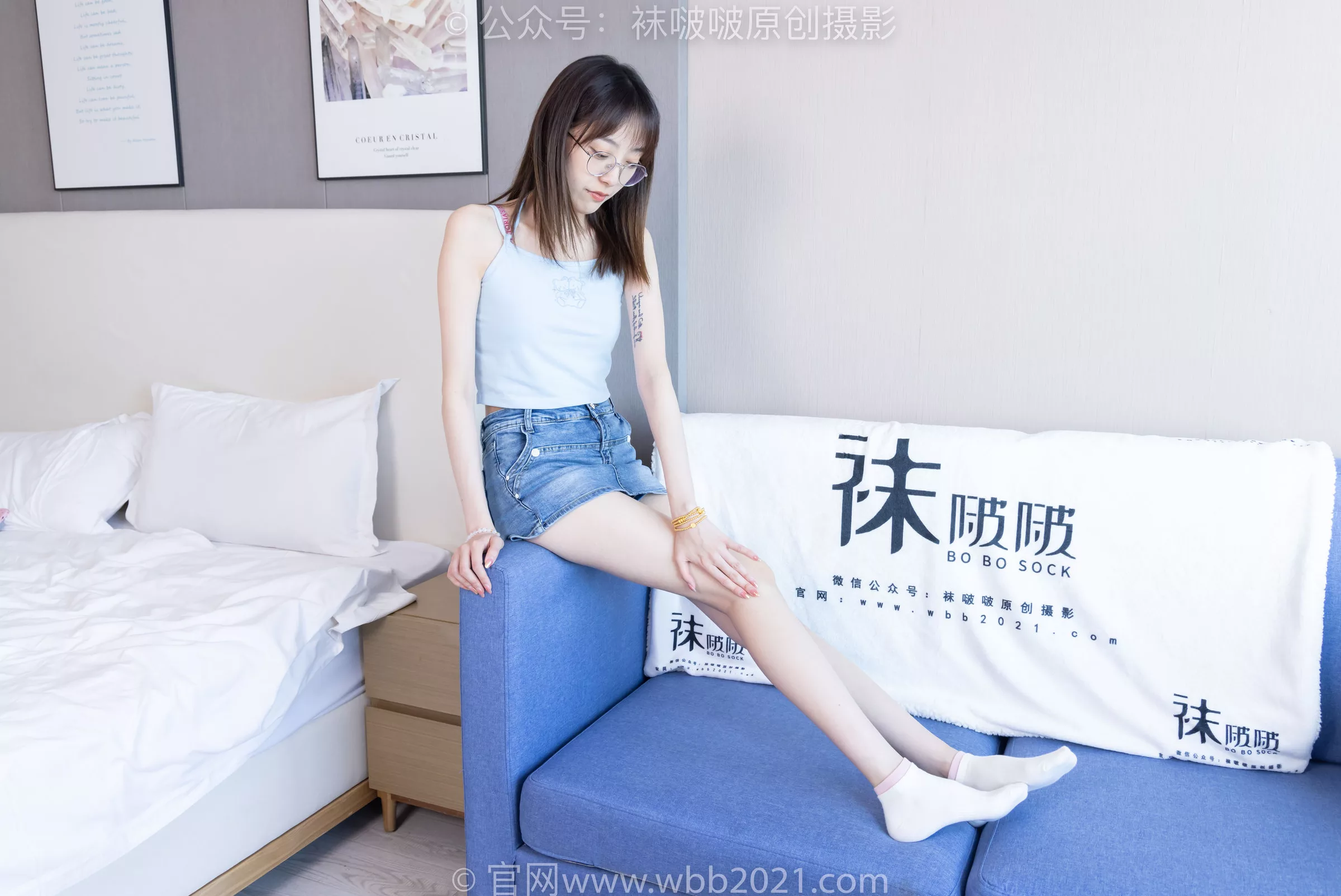 稚予 BoBoSocks袜啵啵 -高跟鞋、皮鞋、健体鞋、厚黑色丝袜 No.385