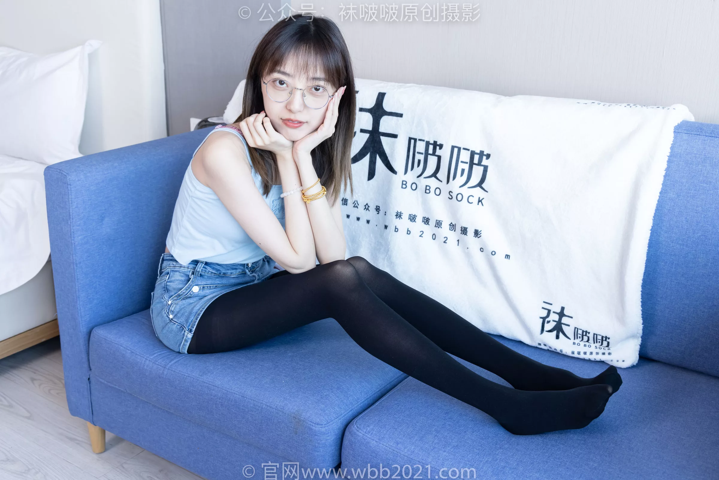 稚予 BoBoSocks袜啵啵 -高跟鞋、皮鞋、健体鞋、厚黑色丝袜 No.385