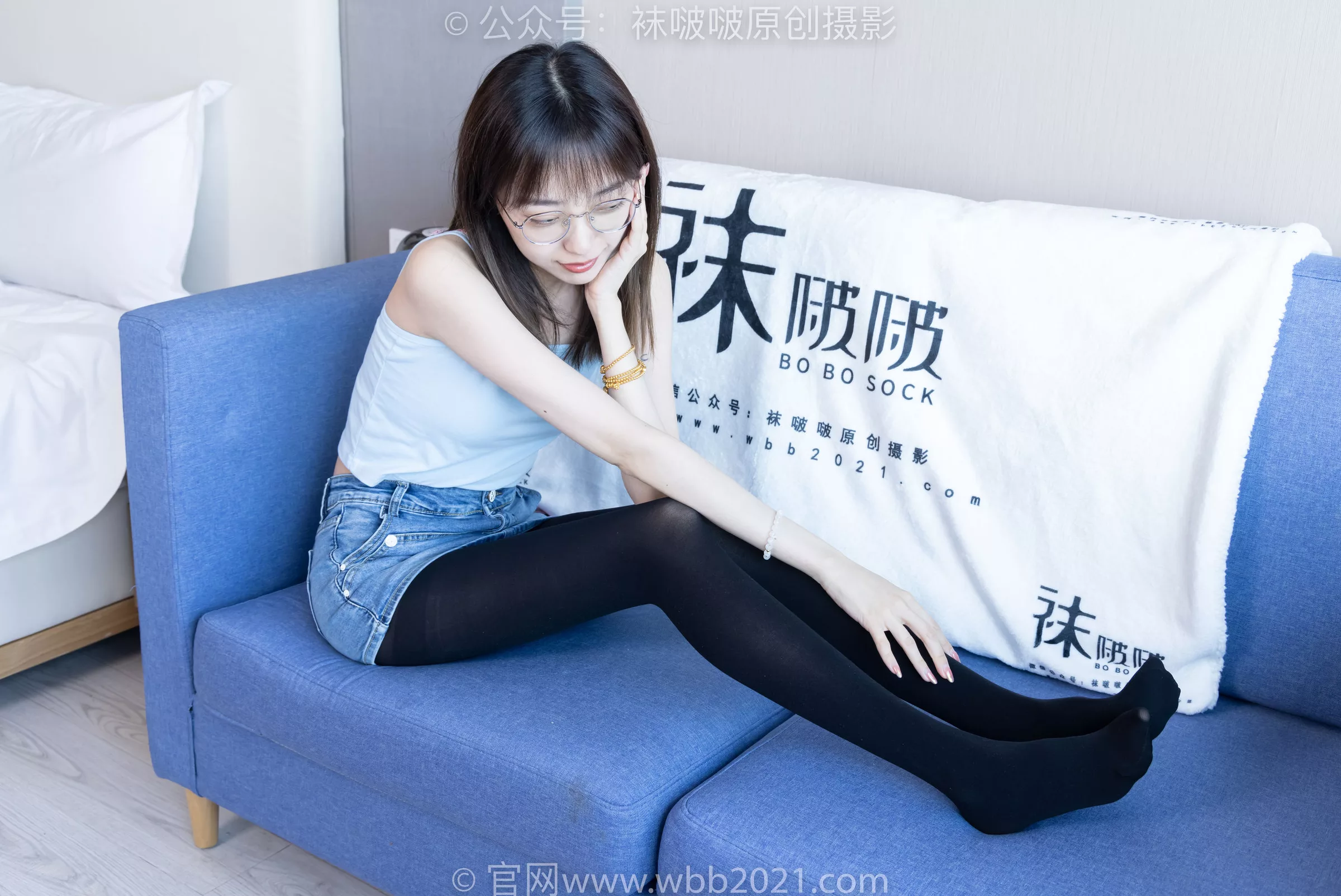 稚予 BoBoSocks袜啵啵 -高跟鞋、皮鞋、健体鞋、厚黑色丝袜 No.385