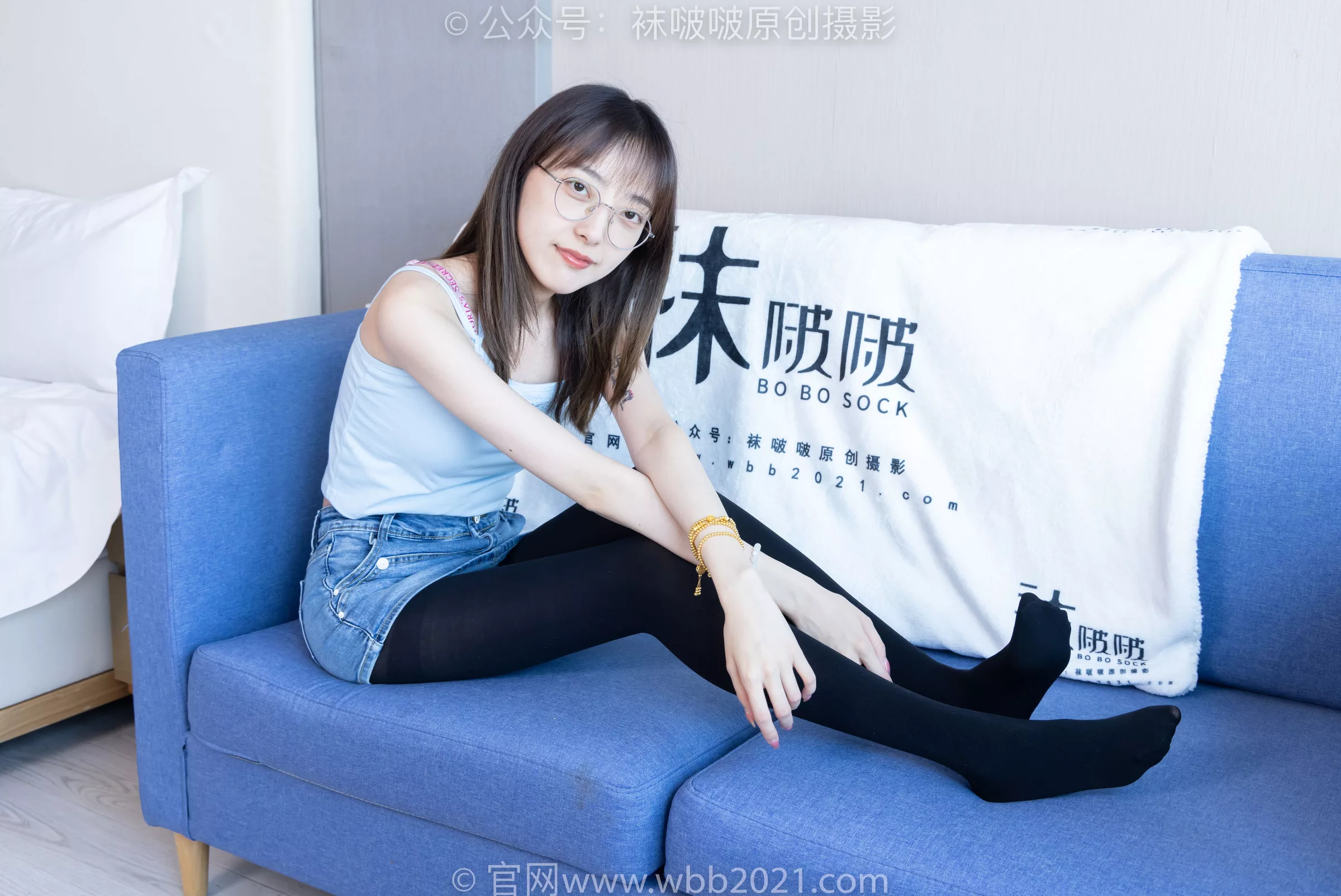 稚予 BoBoSocks袜啵啵 -高跟鞋、皮鞋、健体鞋、厚黑色丝袜 No.385