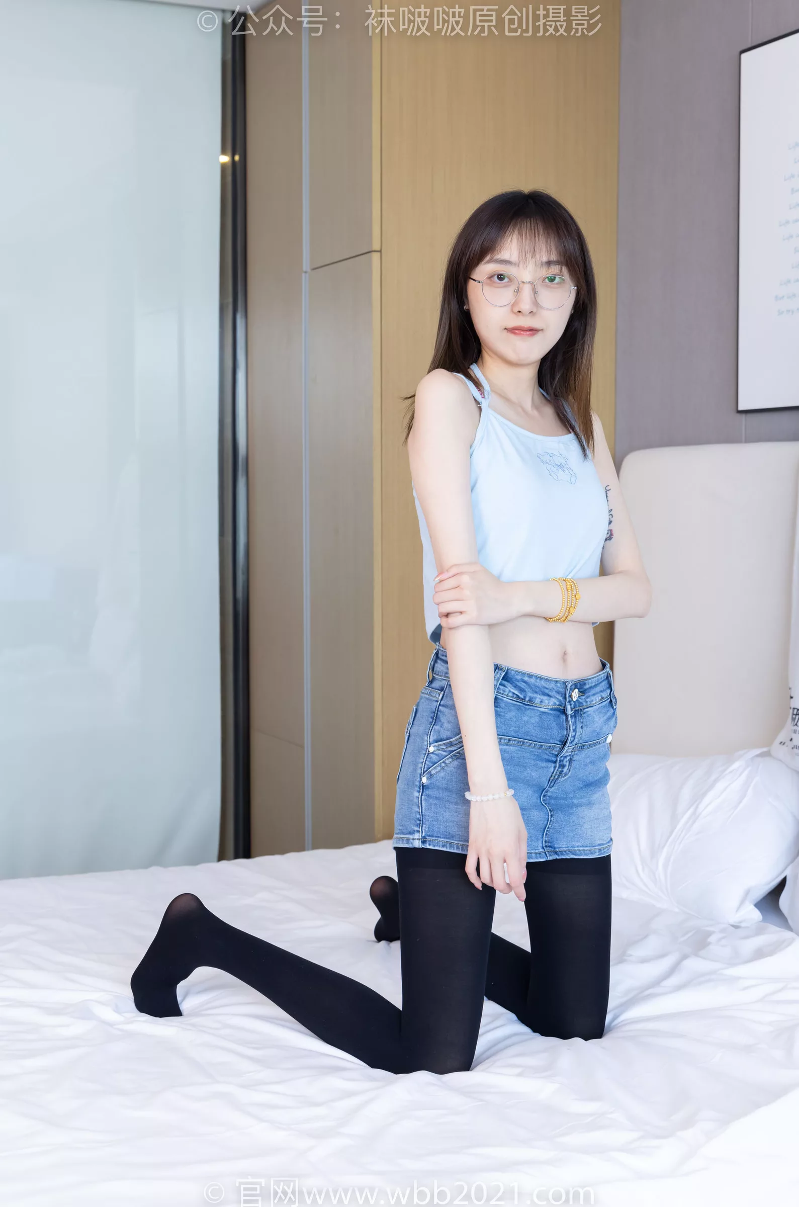 稚予 BoBoSocks袜啵啵 -高跟鞋、皮鞋、健体鞋、厚黑色丝袜 No.385