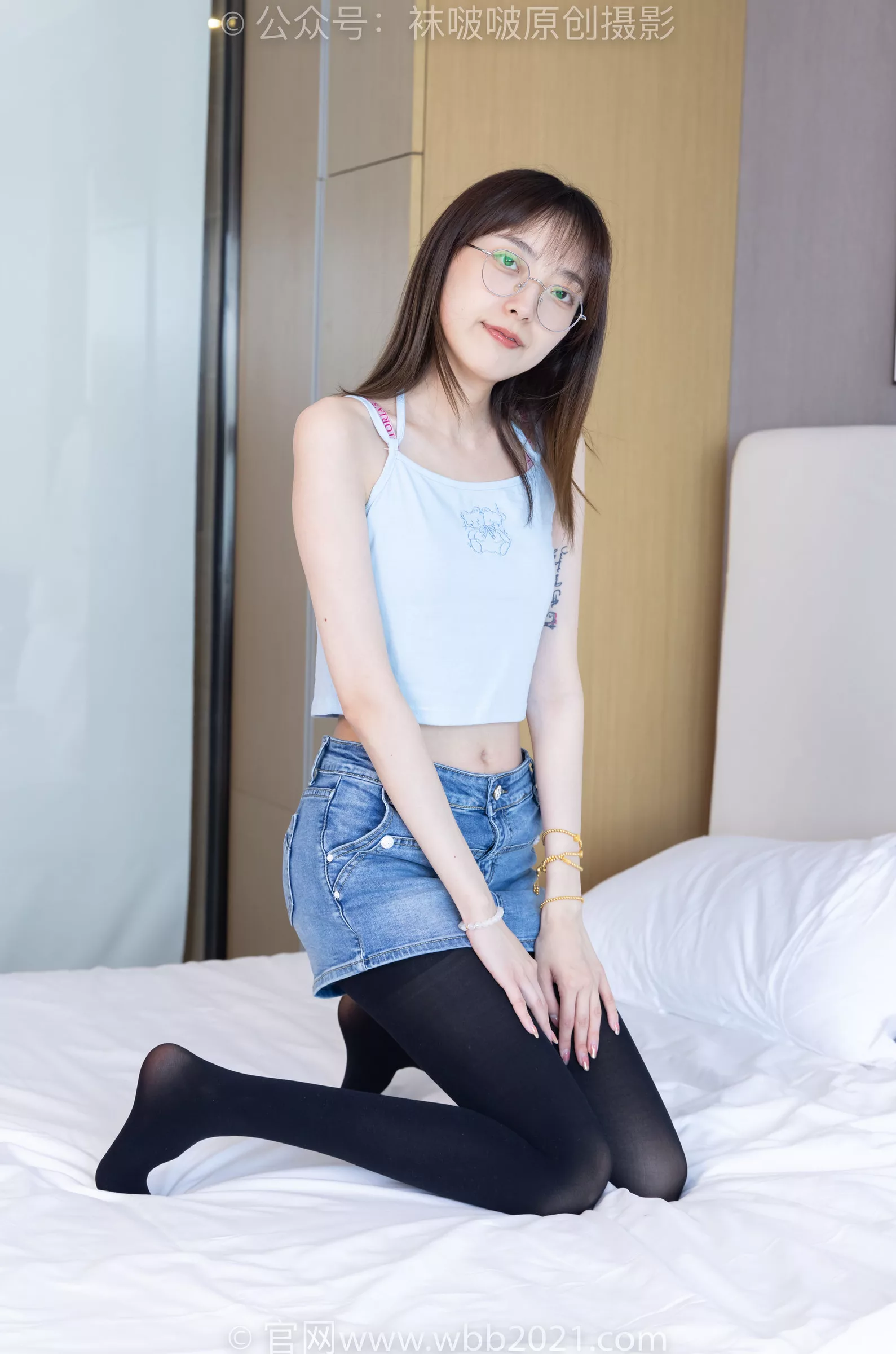 稚予 BoBoSocks袜啵啵 -高跟鞋、皮鞋、健体鞋、厚黑色丝袜 No.385