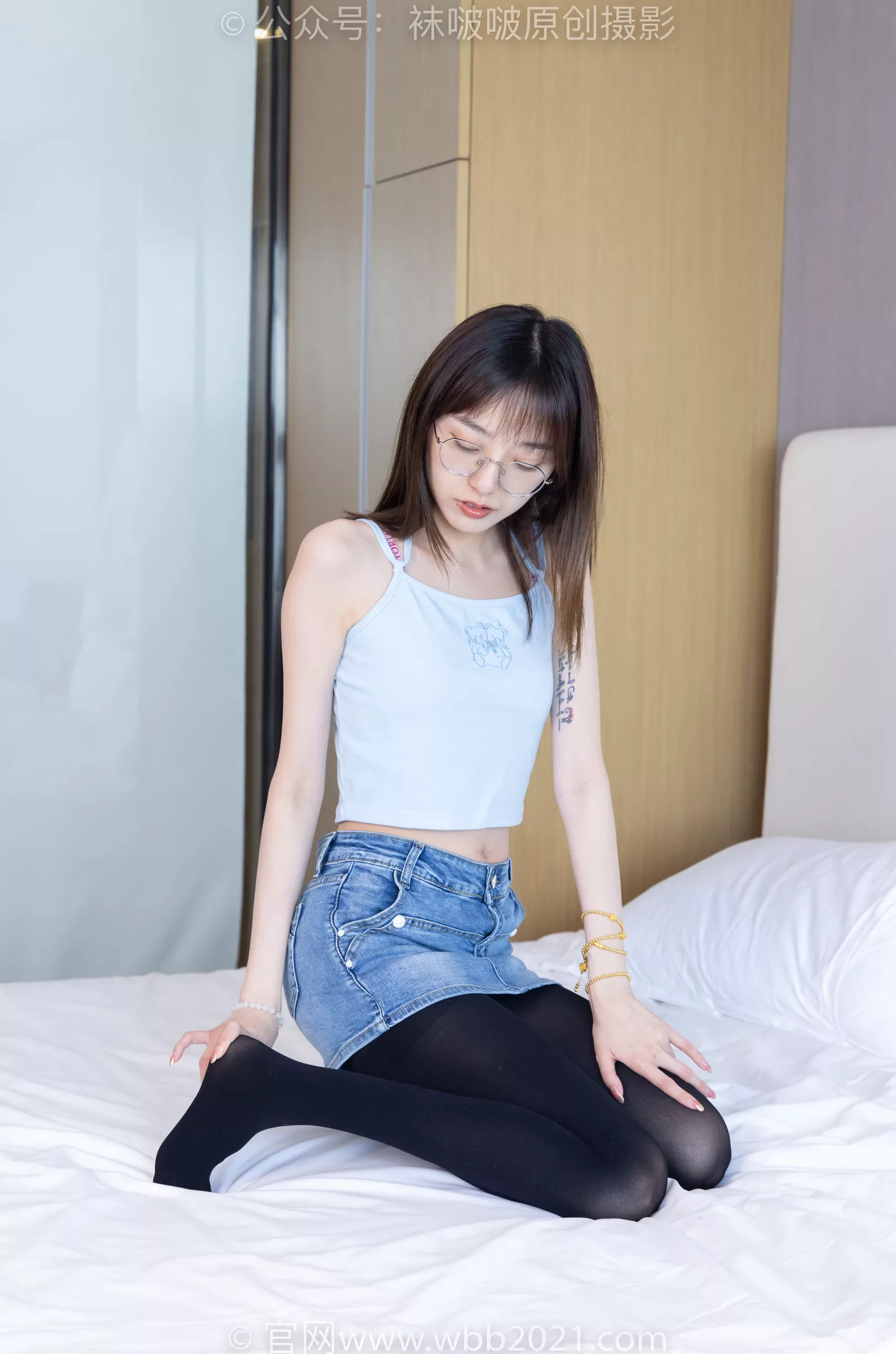 稚予 BoBoSocks袜啵啵 -高跟鞋、皮鞋、健体鞋、厚黑色丝袜 No.385