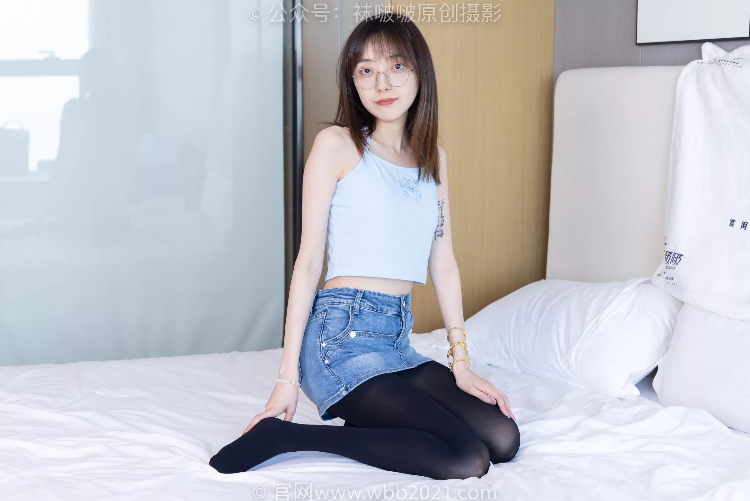 稚予 BoBoSocks袜啵啵 -高跟鞋、皮鞋、健体鞋、厚黑色丝袜 No.385