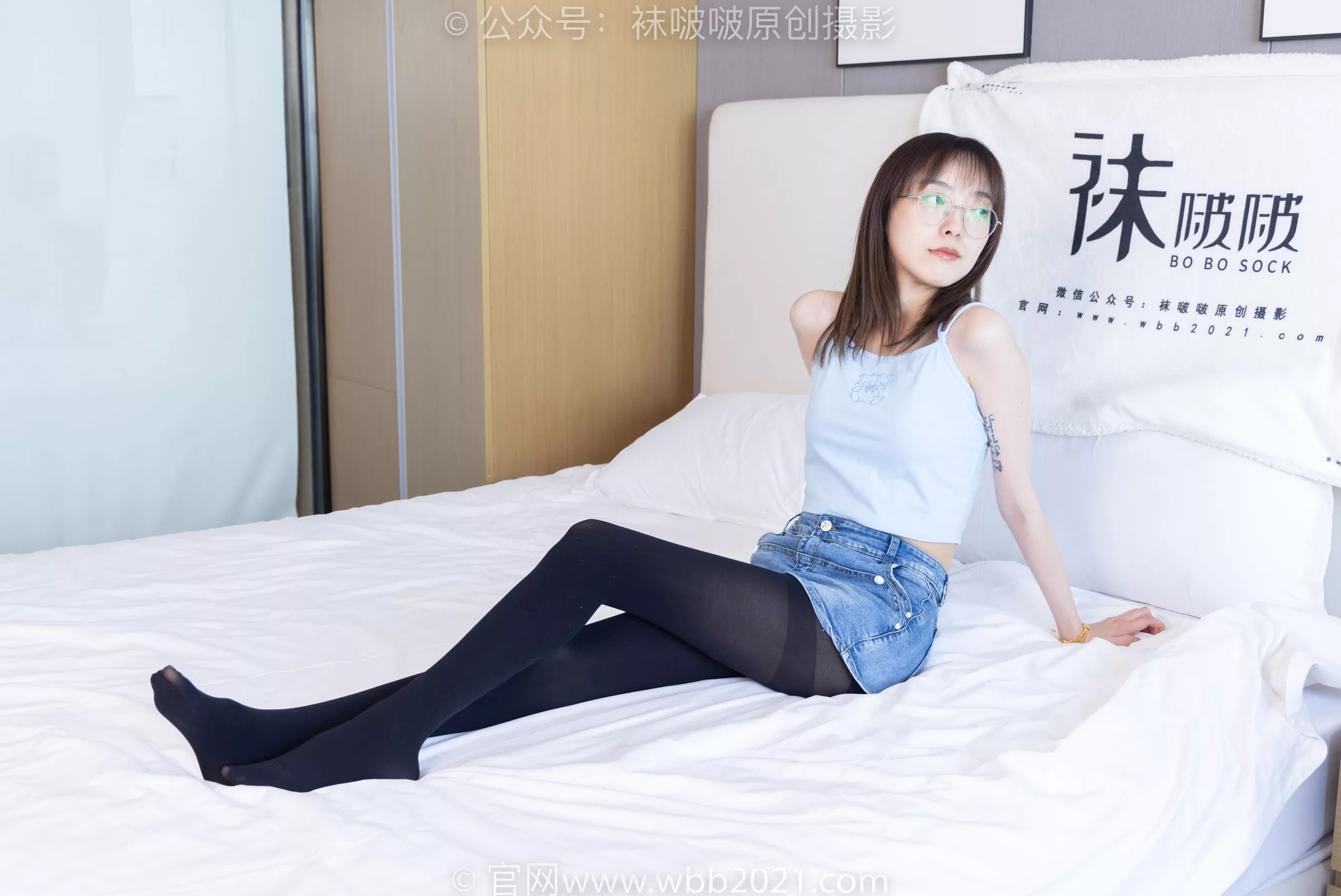 稚予 BoBoSocks袜啵啵 -高跟鞋、皮鞋、健体鞋、厚黑色丝袜 No.385