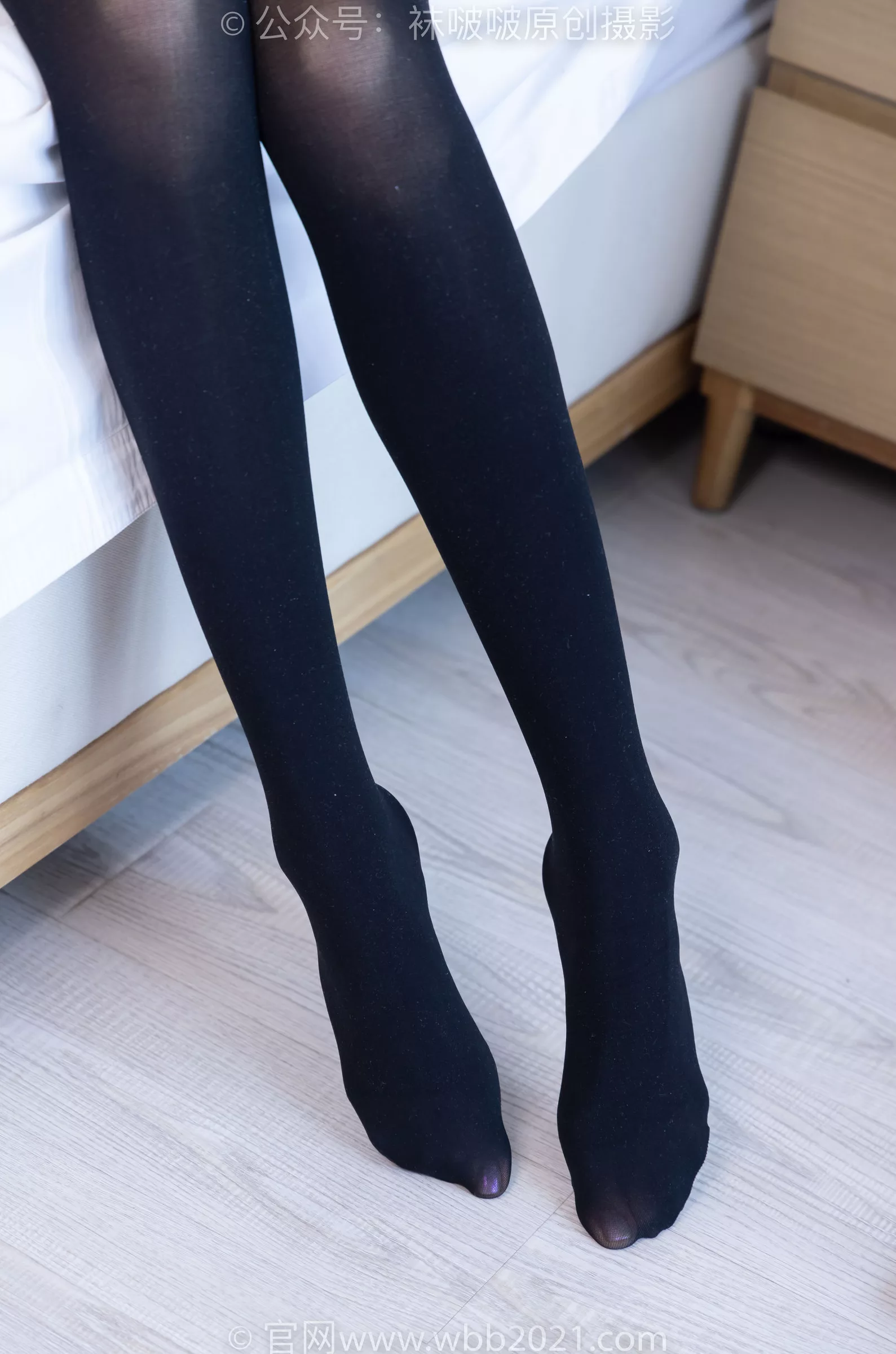 稚予 BoBoSocks袜啵啵 -高跟鞋、皮鞋、健体鞋、厚黑色丝袜 No.385