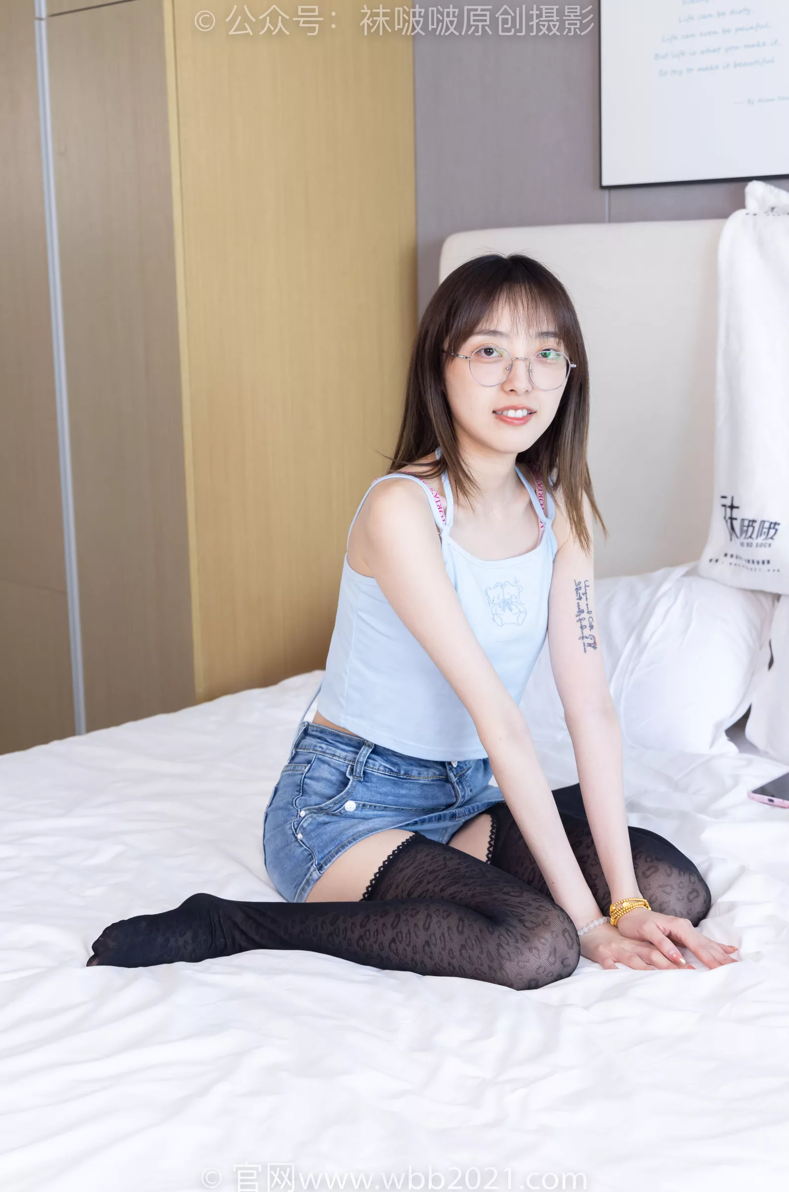 稚予 BoBoSocks袜啵啵 -高跟鞋、皮鞋、健体鞋、厚黑色丝袜 No.385