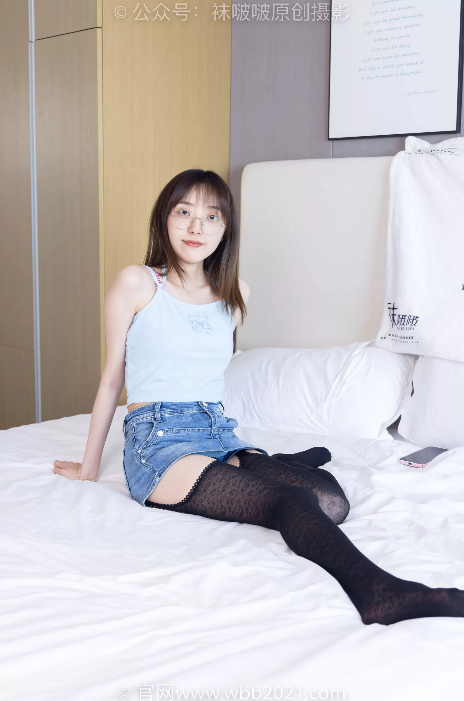 稚予 BoBoSocks袜啵啵 -高跟鞋、皮鞋、健体鞋、厚黑色丝袜 No.385