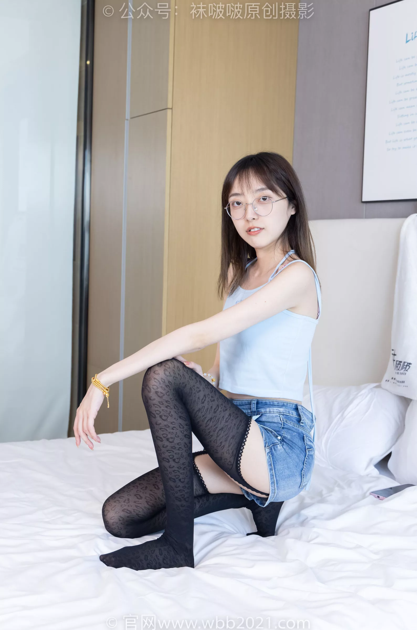 稚予 BoBoSocks袜啵啵 -高跟鞋、皮鞋、健体鞋、厚黑色丝袜 No.385