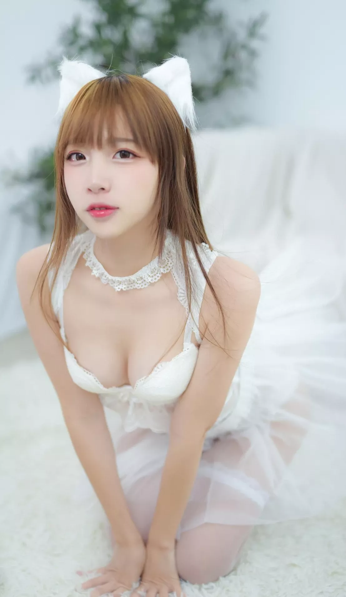 佳人cosplay 二佐Nisa 白婚纱