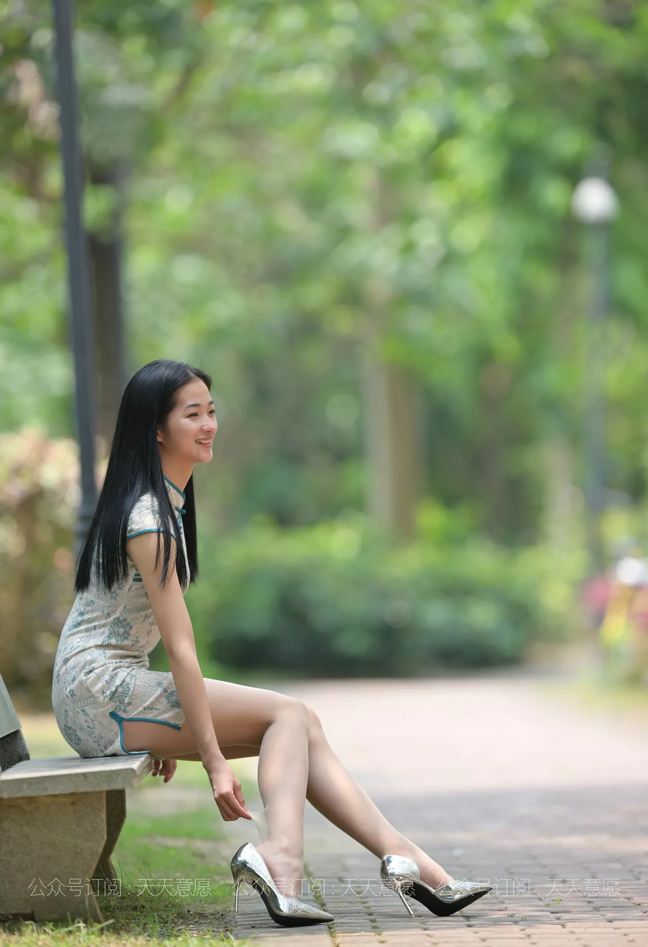 【62P】 210505 树荫下的旗袍美人宁宁 【异思趣向iess】 耽丝