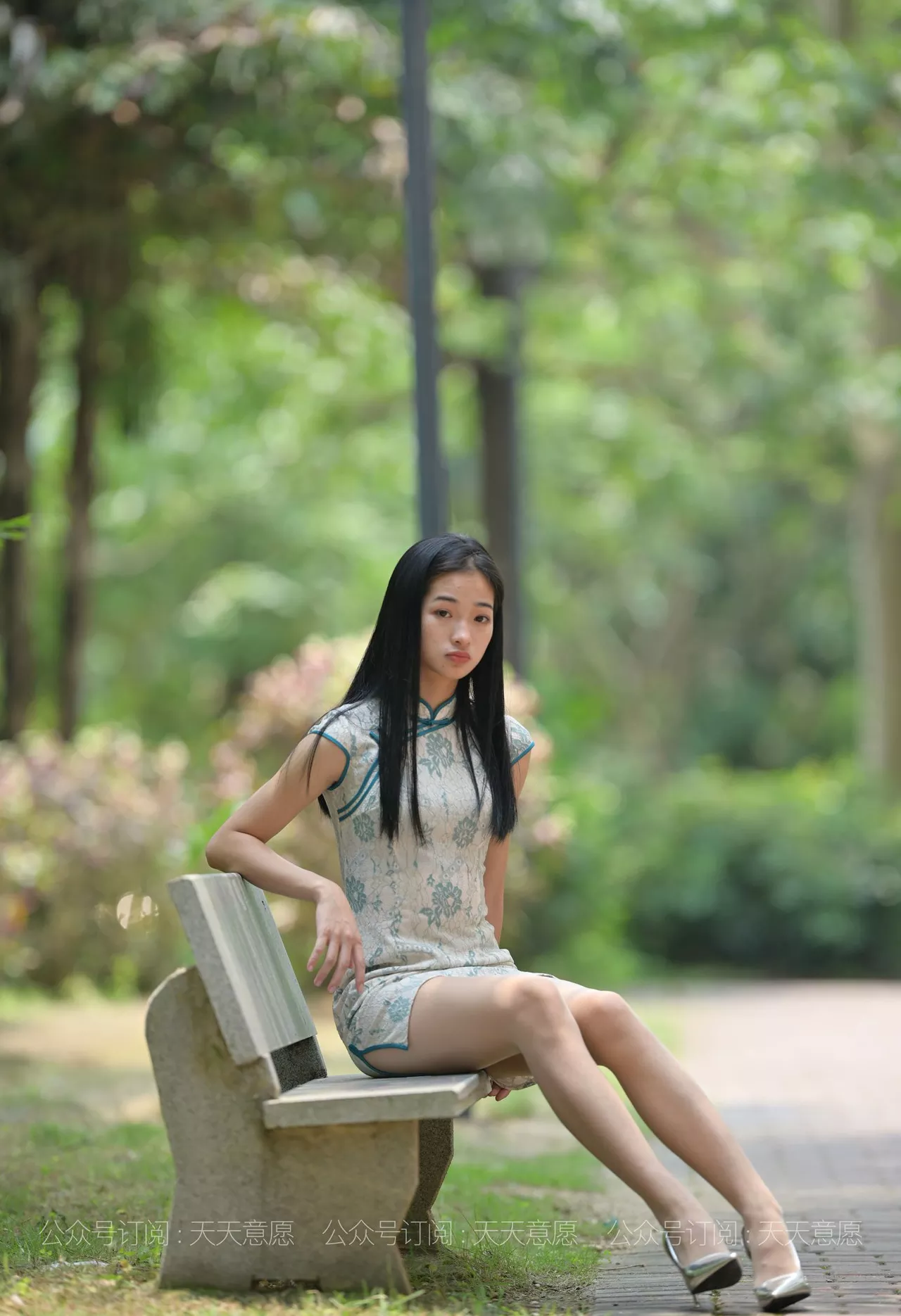 【62P】 210505 树荫下的旗袍美人宁宁 【异思趣向iess】 耽丝