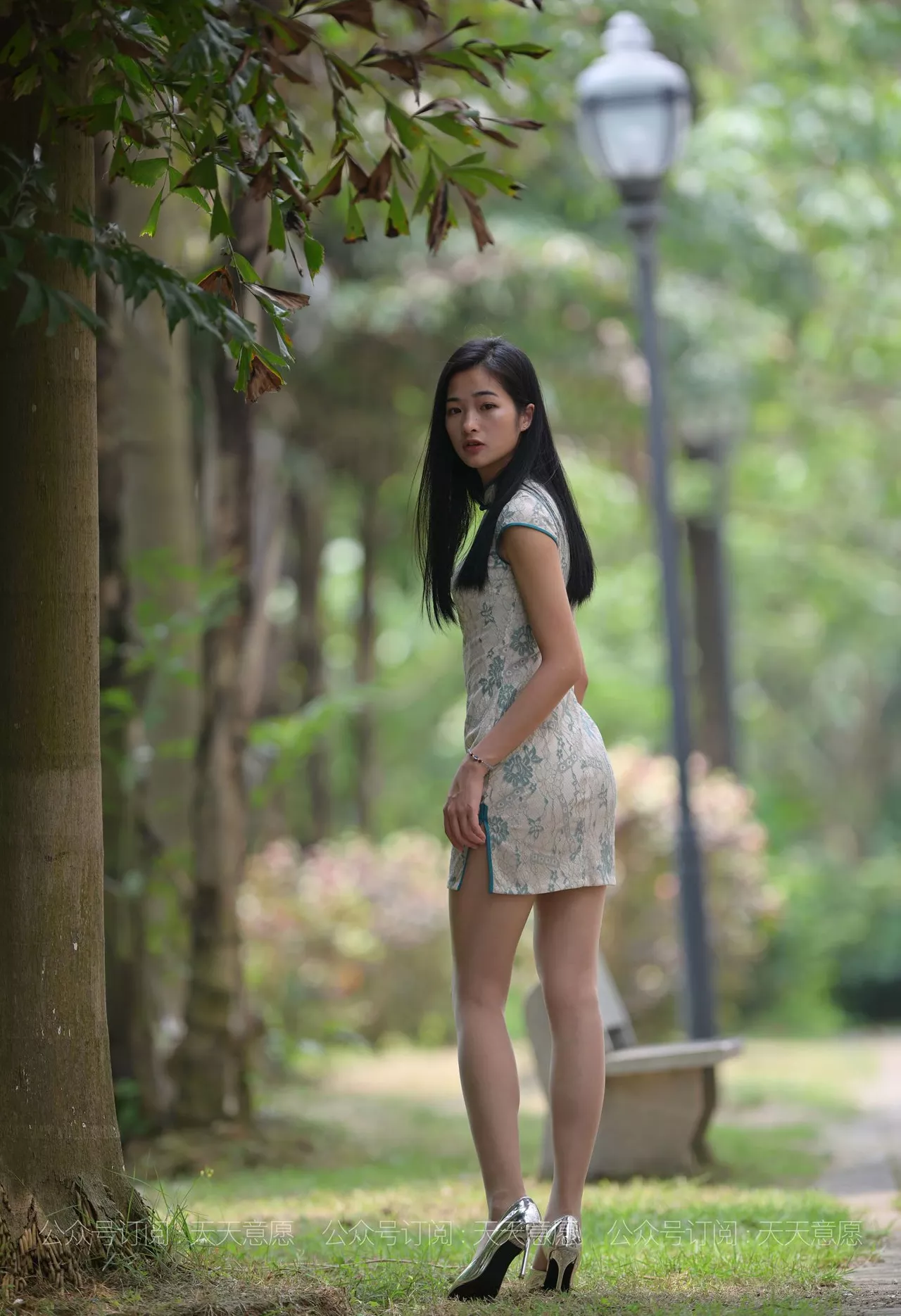 【62P】 210505 树荫下的旗袍美人宁宁 【异思趣向iess】 耽丝