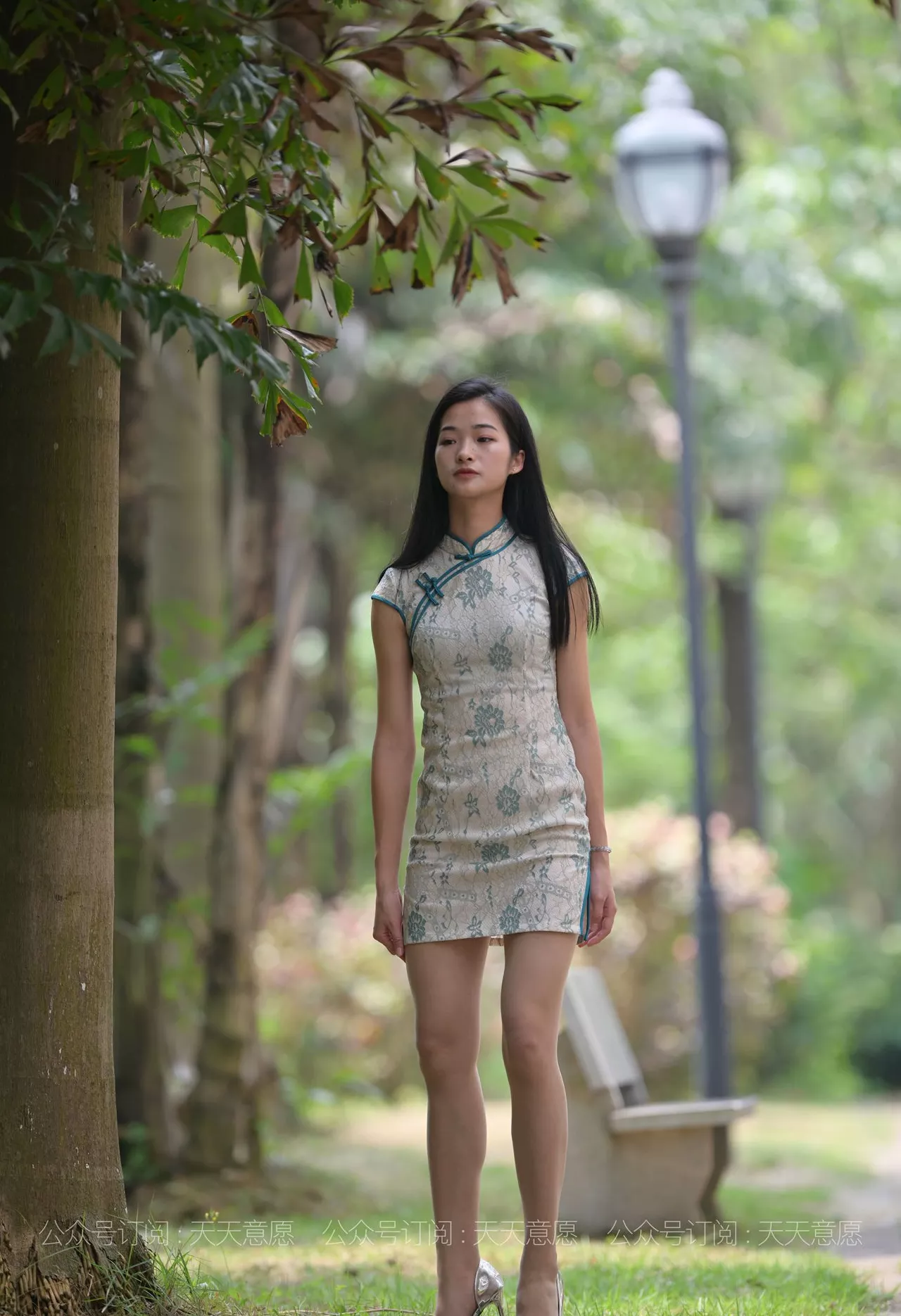 【62P】 210505 树荫下的旗袍美人宁宁 【异思趣向iess】 耽丝