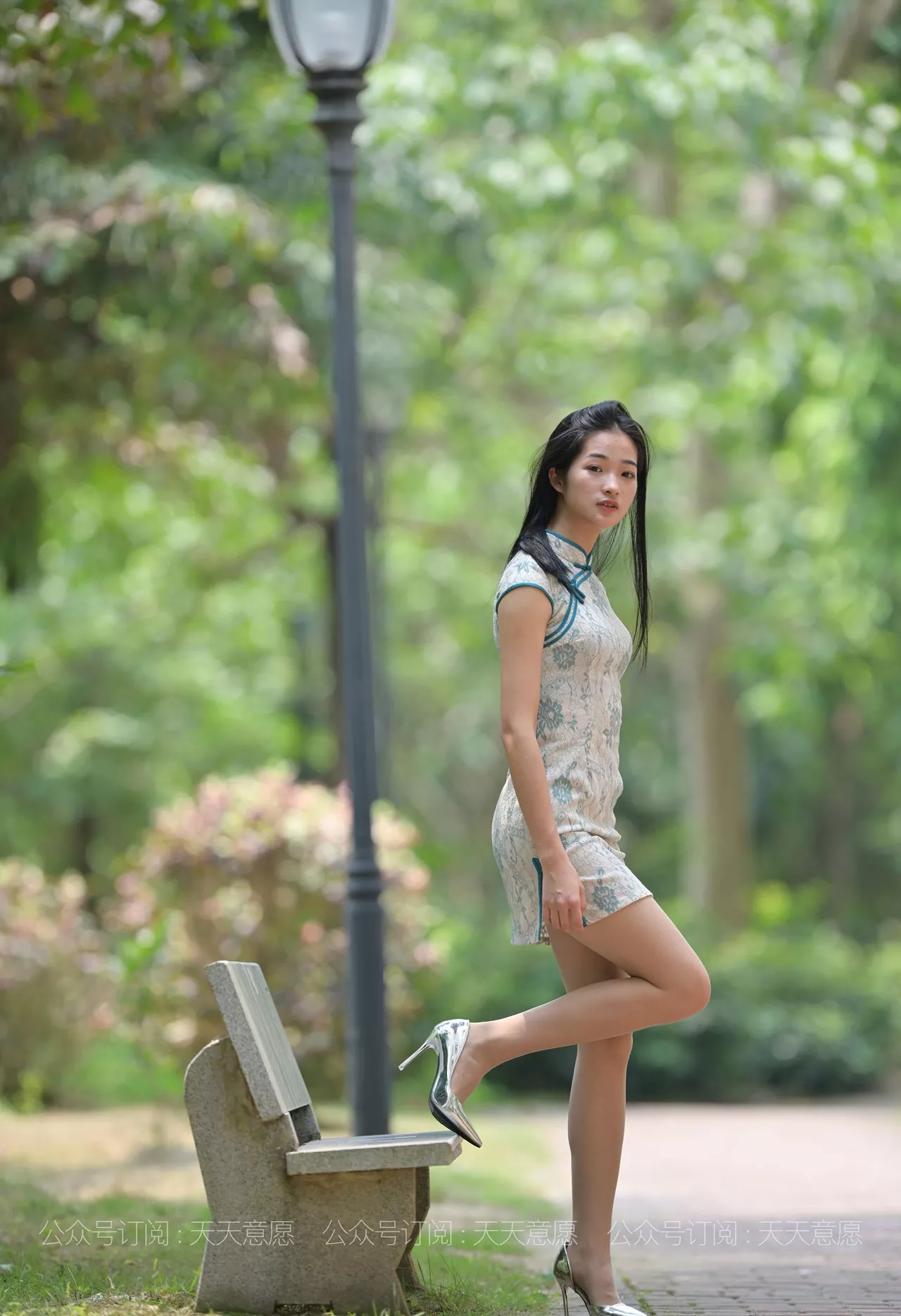 【62P】 210505 树荫下的旗袍美人宁宁 【异思趣向iess】 耽丝