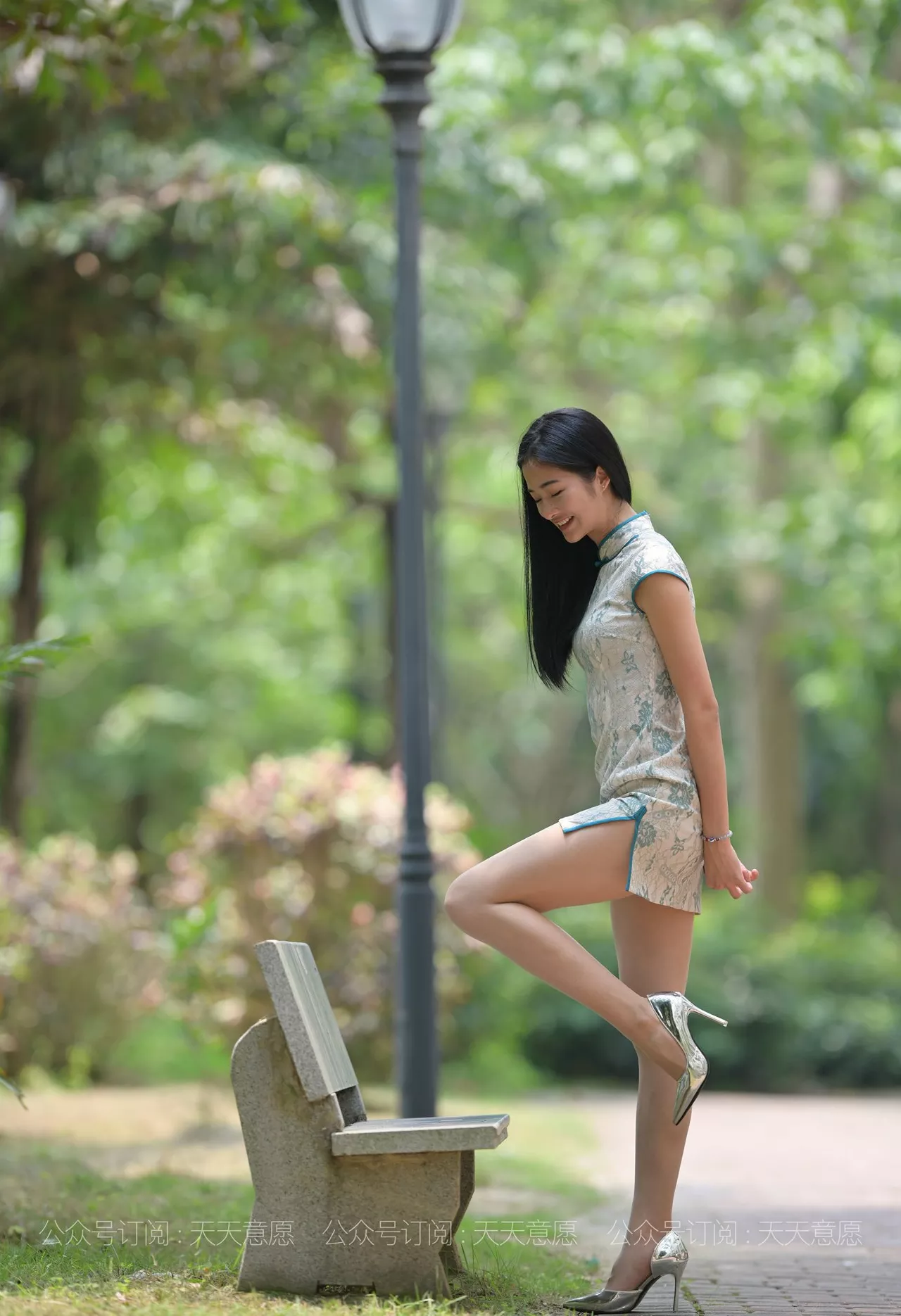 【62P】 210505 树荫下的旗袍美人宁宁 【异思趣向iess】 耽丝