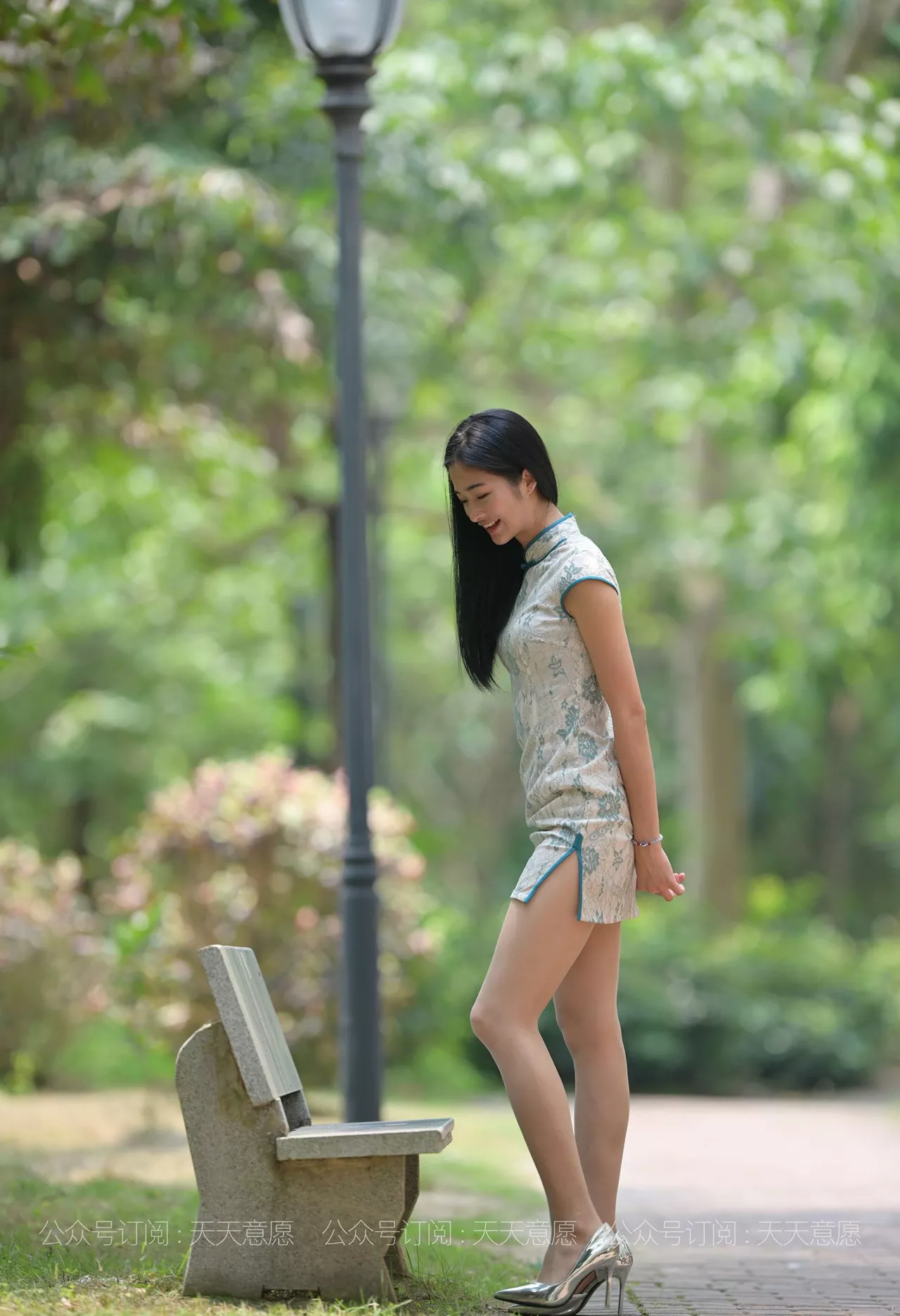 【62P】 210505 树荫下的旗袍美人宁宁 【异思趣向iess】 耽丝