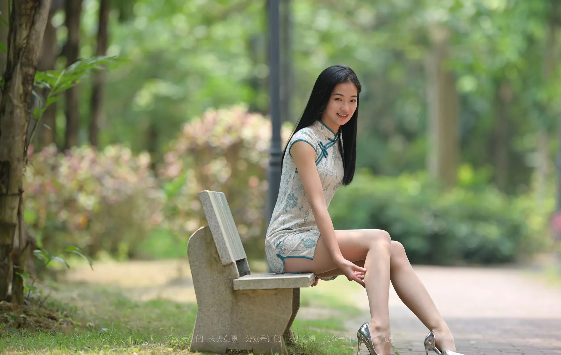 【62P】 210505 树荫下的旗袍美人宁宁 【异思趣向iess】 耽丝