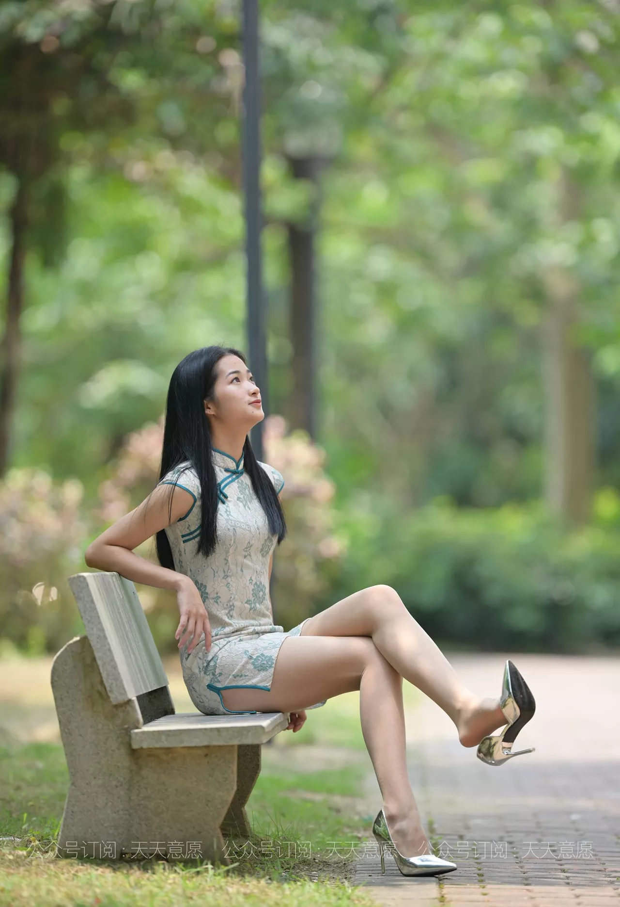 【62P】 210505 树荫下的旗袍美人宁宁 【异思趣向iess】 耽丝