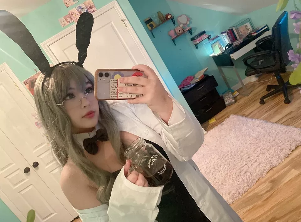 月14 日） 【cosplay】 年11 科学怪人�C 美人cosplay 兔子双叶（2021