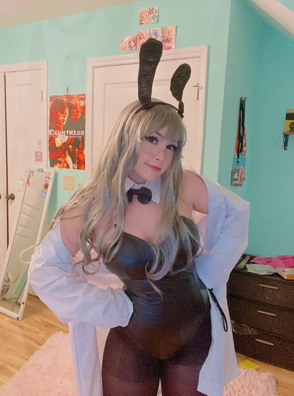 月14 日） 【cosplay】 年11 科学怪人�C 美人cosplay 兔子双叶（2021