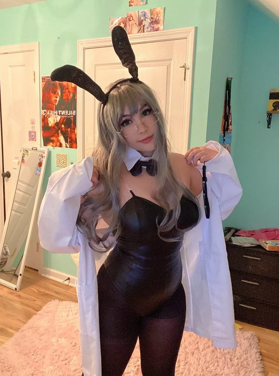 月14 日） 【cosplay】 年11 科学怪人�C 美人cosplay 兔子双叶（2021