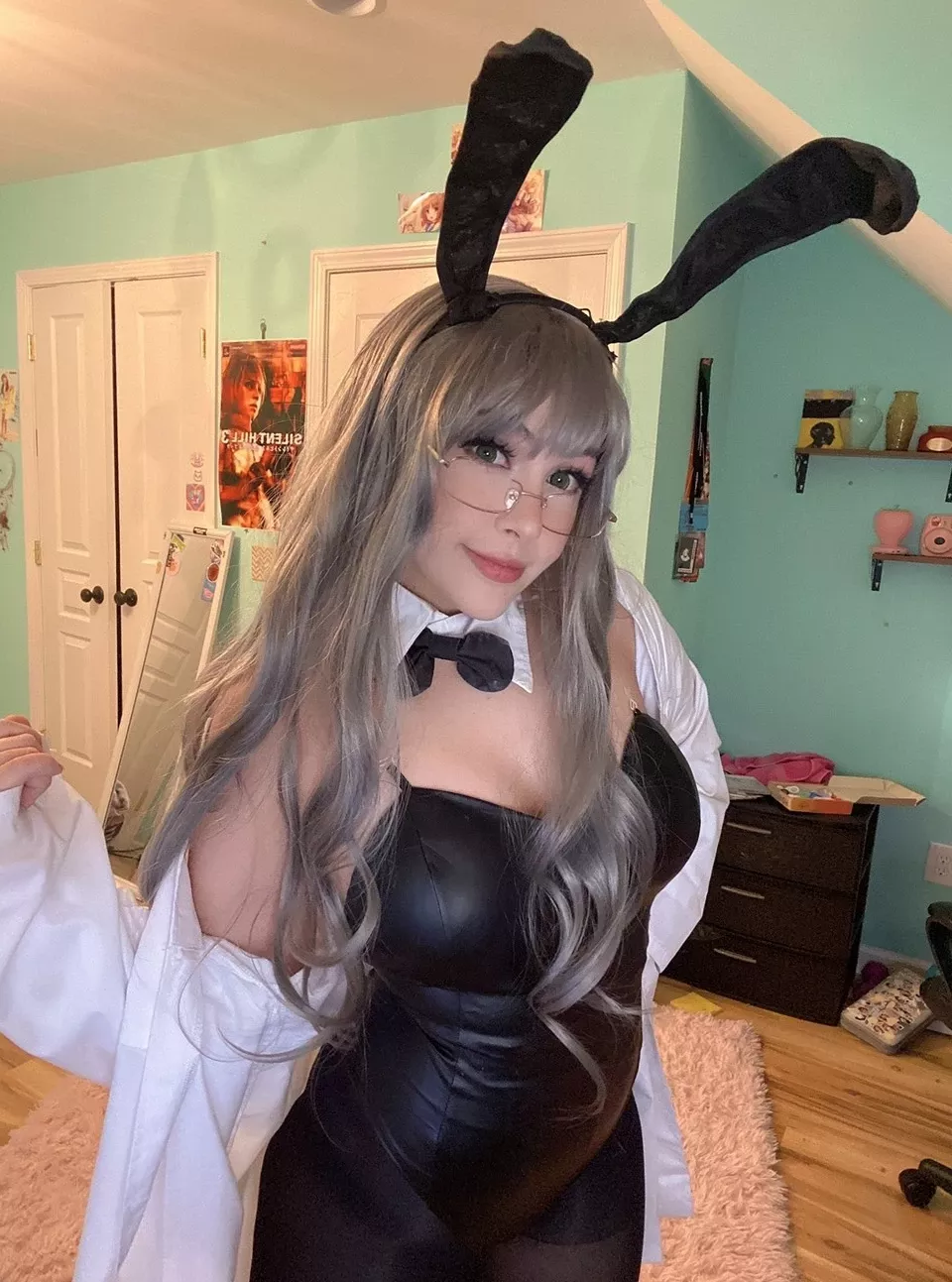 月14 日） 【cosplay】 年11 科学怪人�C 美人cosplay 兔子双叶（2021