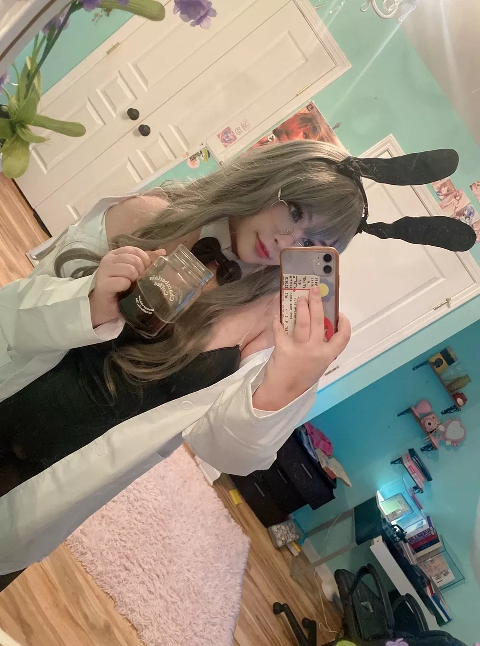 月14 日） 【cosplay】 年11 科学怪人�C 美人cosplay 兔子双叶（2021