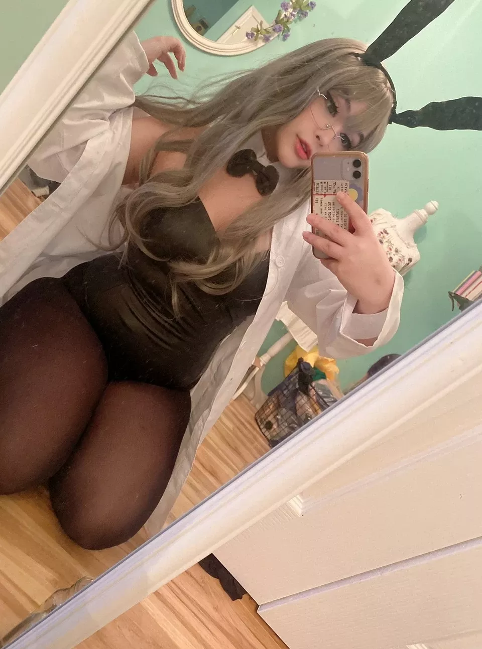 月14 日） 【cosplay】 年11 科学怪人�C 美人cosplay 兔子双叶（2021