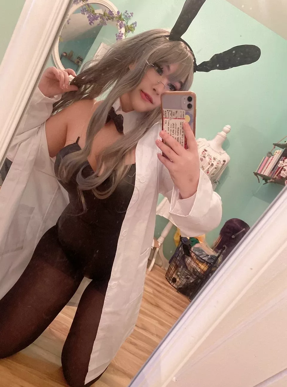 月14 日） 【cosplay】 年11 科学怪人�C 美人cosplay 兔子双叶（2021